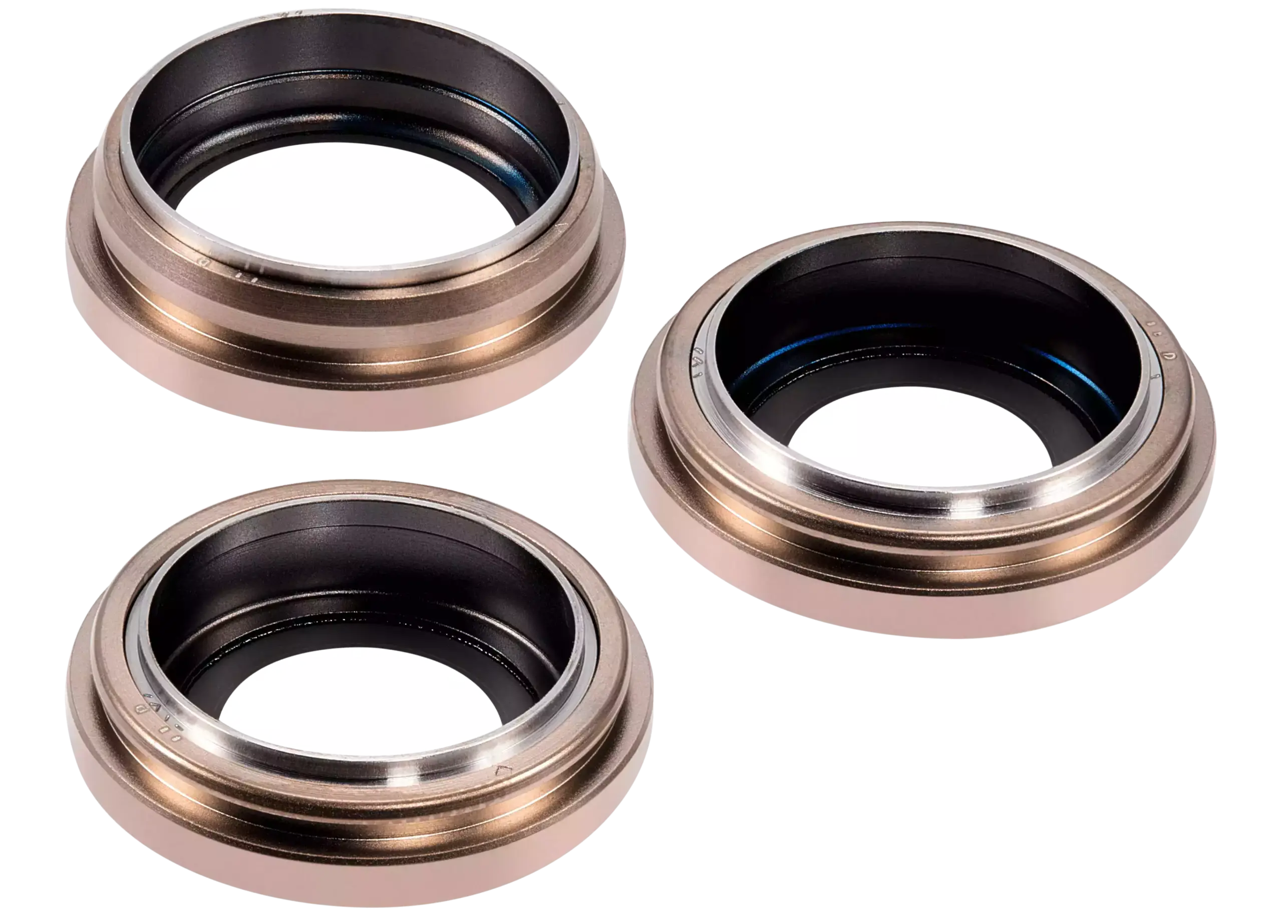 Rückkamera-Glas mit Halterung und Blende für iPhone 16 Pro / 16 Pro Max (3-teiliges Set) (Premium) (Desert Titanium) – Bild 4