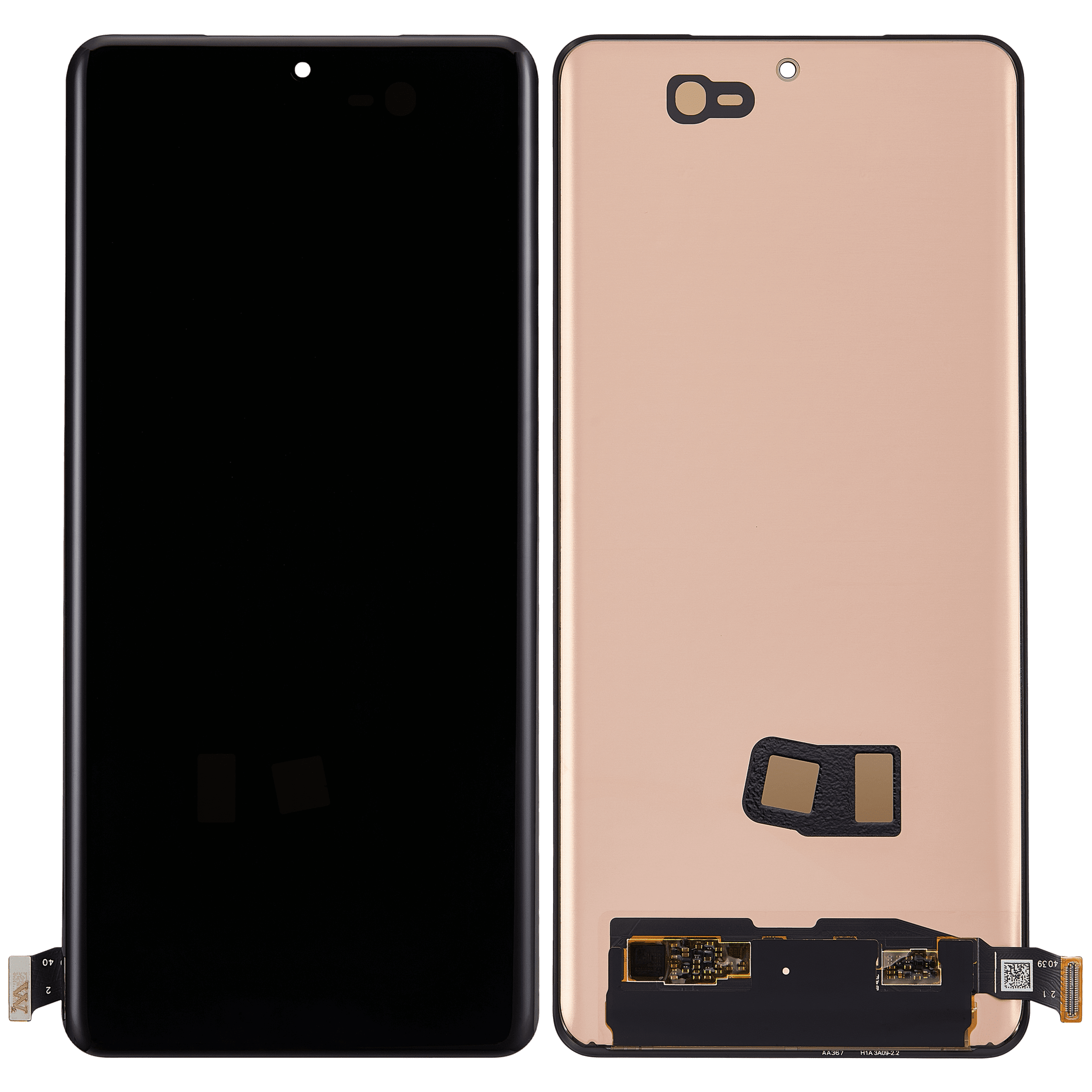 OLED Display ohne Rahmen für OnePlus 12 5G / Oppo Find X7 Ultra (professionell aufgearbeitet) – Bild 2