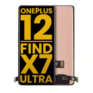OLED Display ohne Rahmen für OnePlus 12 5G / Oppo Find X7 Ultra (professionell aufgearbeitet)