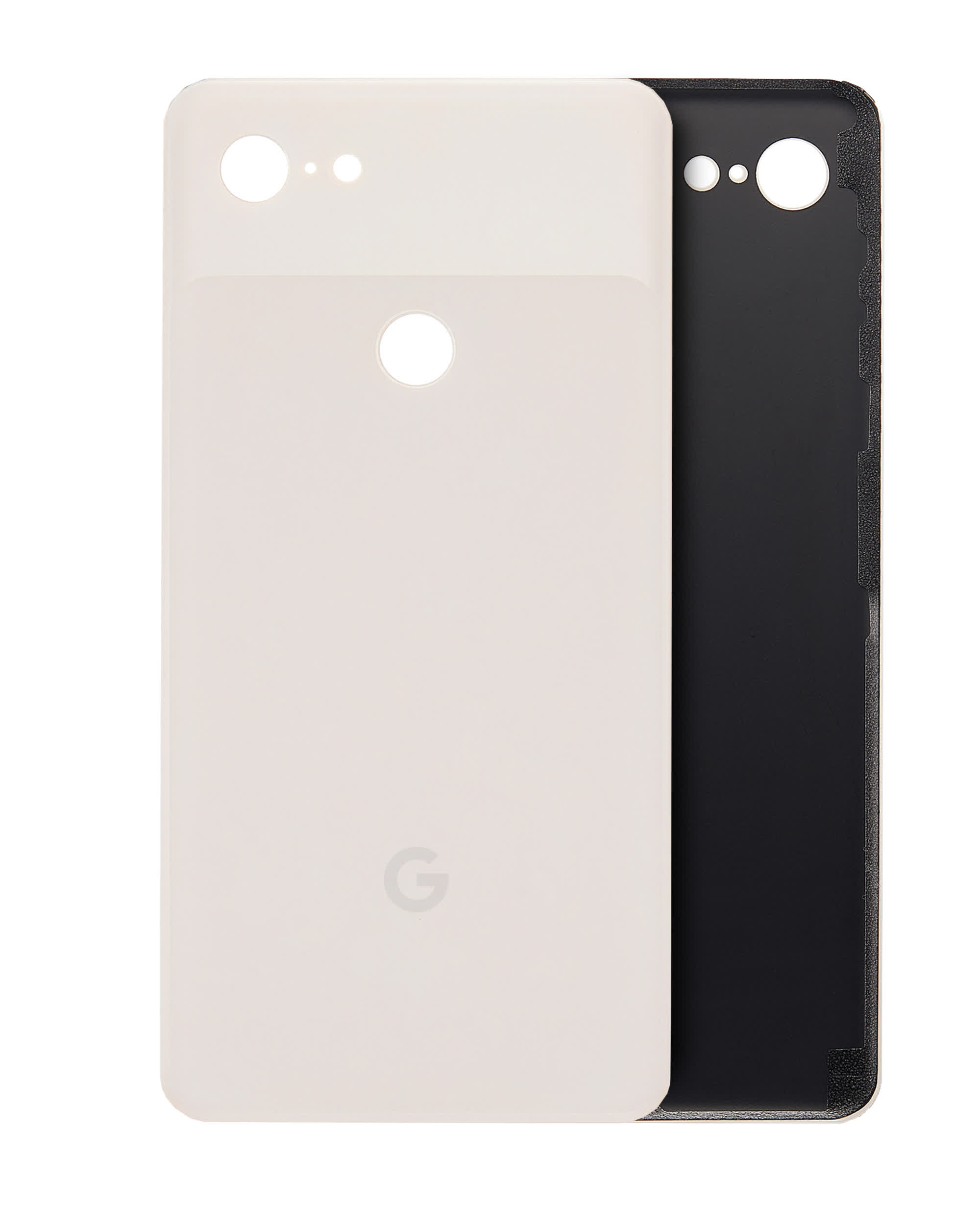 Rückdeckelglas für Google Pixel 3 XL (Original) (Pink (Rosa))