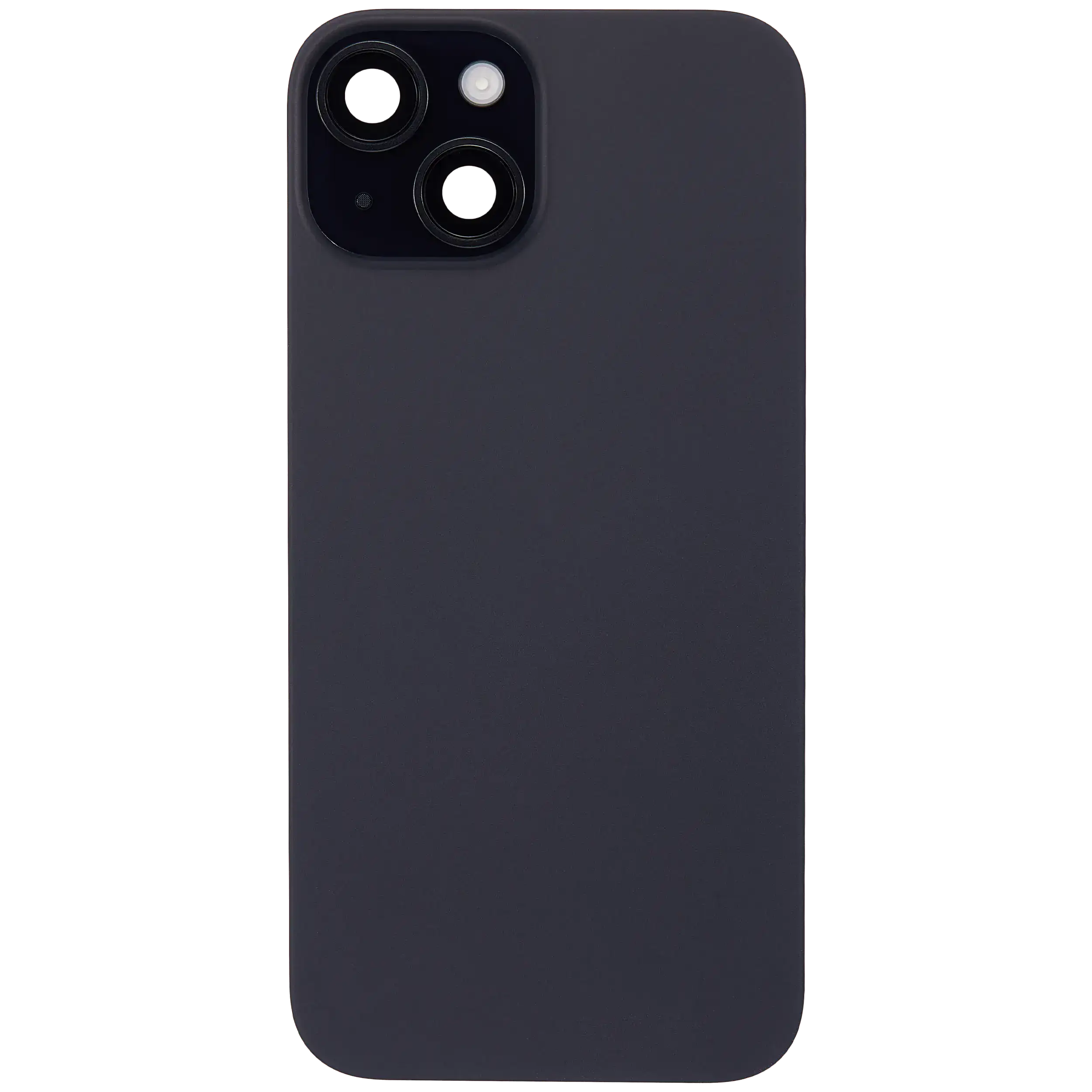 Rückglas mit MagSafe Magnet & NFC & Taschenlampen-Flexkabel für iPhone 15 (ausgebautes Originalteil: Grade B) (Black (Schwarz)) – Bild 3