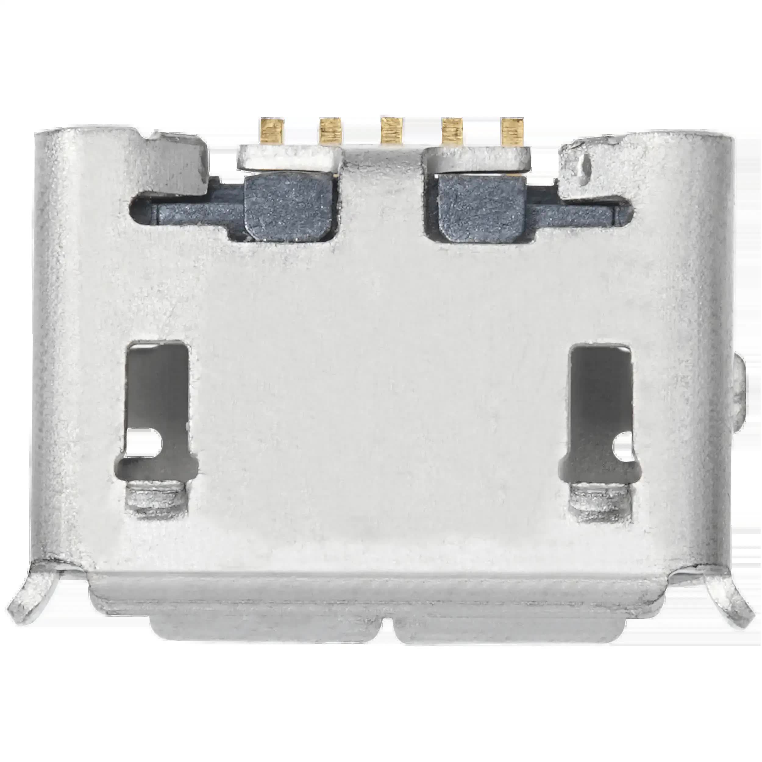 Ladebuchse Löten erforderlich - 05 Pin - Micro B - 2 Anchor Points (C012)