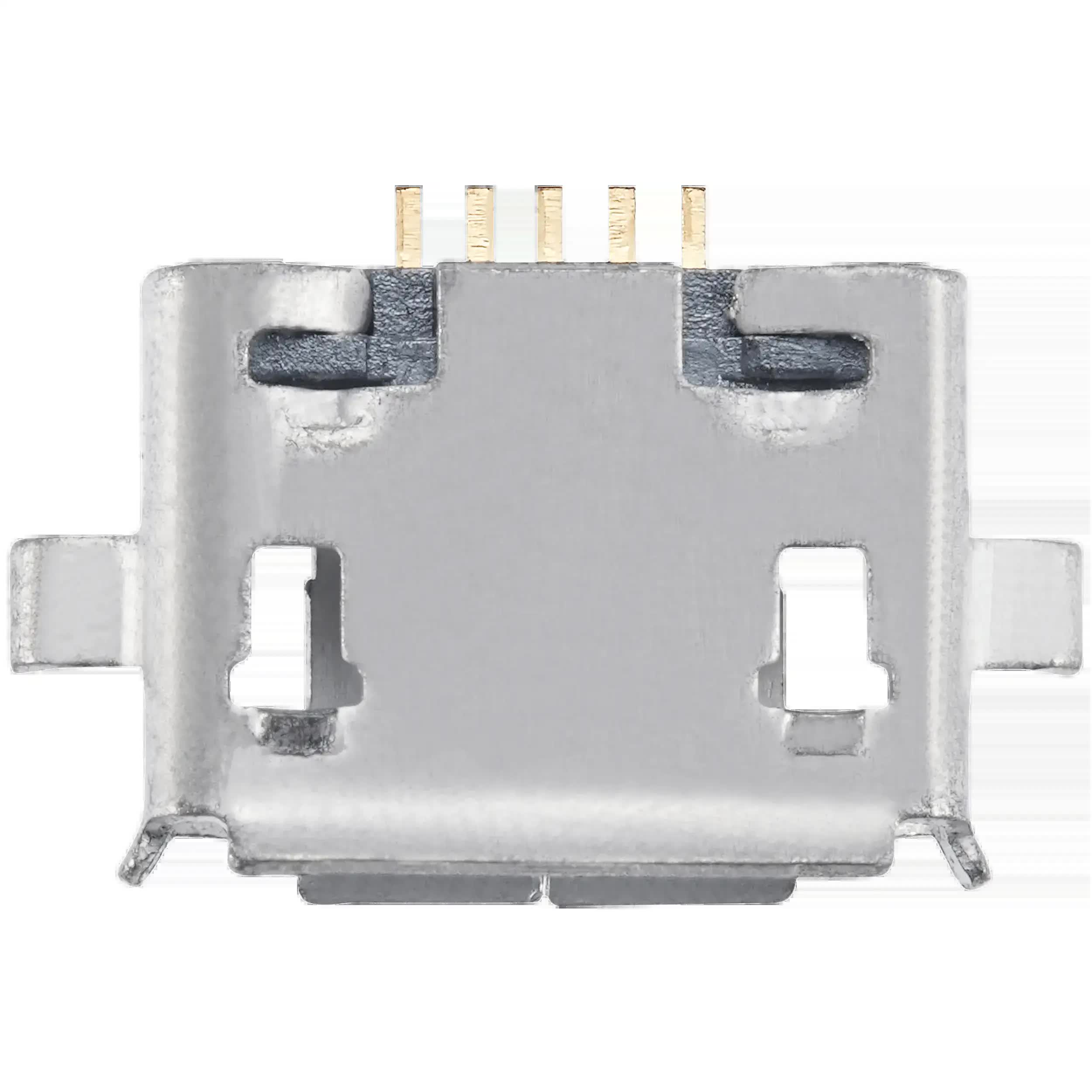 Ladebuchse Löten erforderlich - 05 Pin - Micro B - 2 Anchor Points (C016)