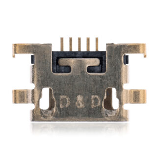 Ladebuchse Löten erforderlich - 05 Pin - Micro B - 4 Anchor Points (C124)