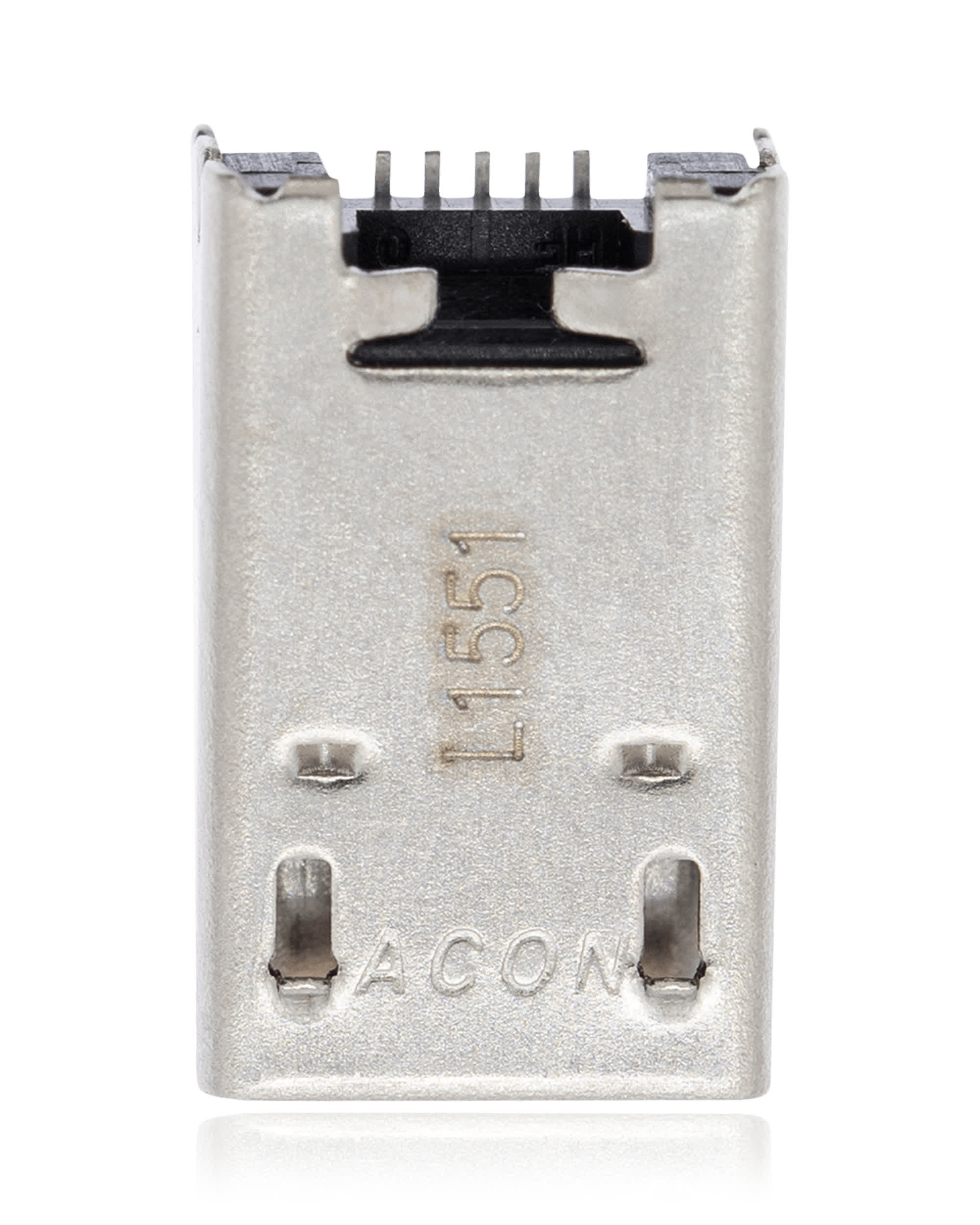 Ladebuchse Löten erforderlich - 05 Pin - Micro B - 4 Anchor Points (C201)