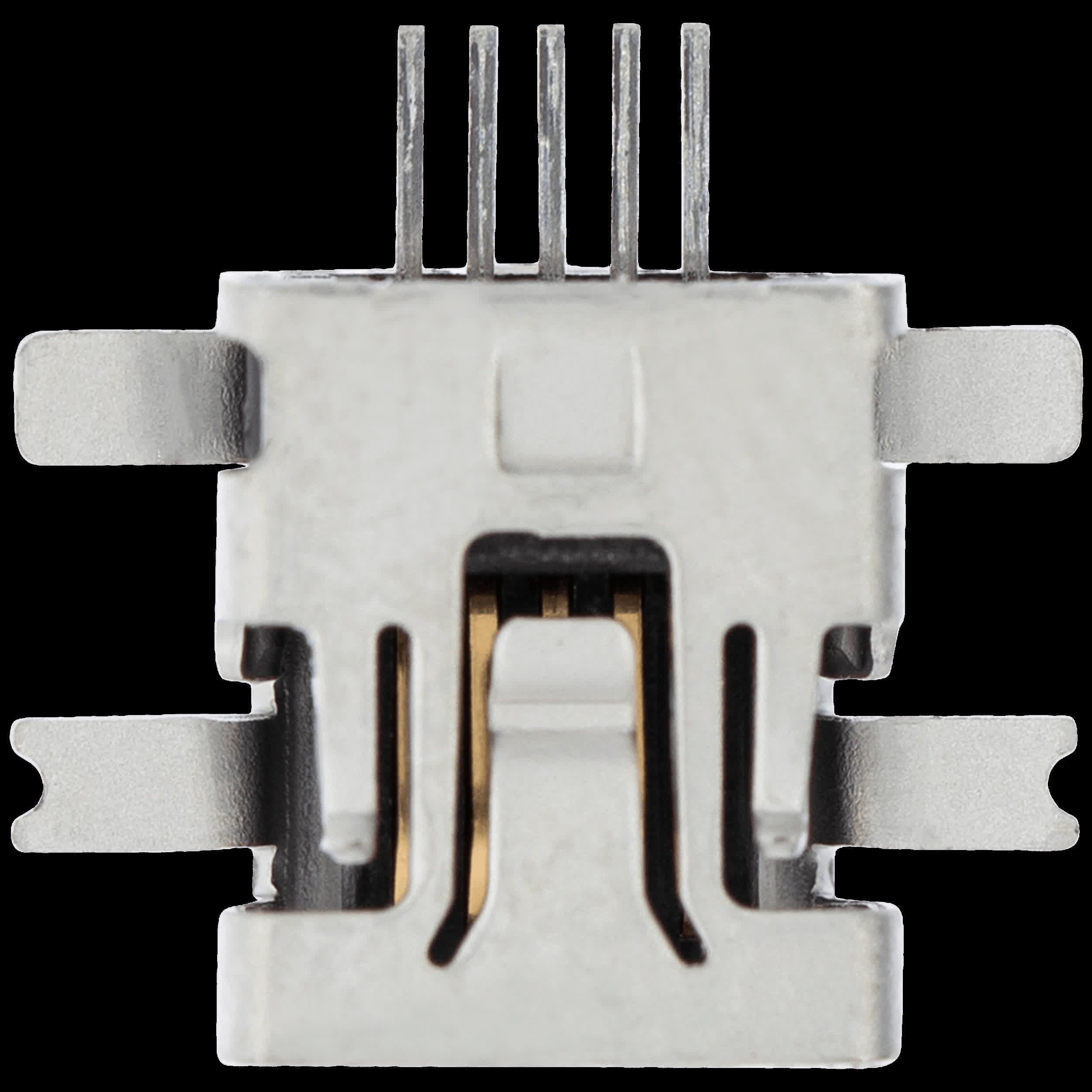 Ladebuchse Löten erforderlich - 05 Pin - Micro B - 4 Anchor Points (C202)