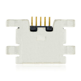 Ladebuchse Löten erforderlich - 05 Pin - Micro B - 4 Anchor Points (C406)