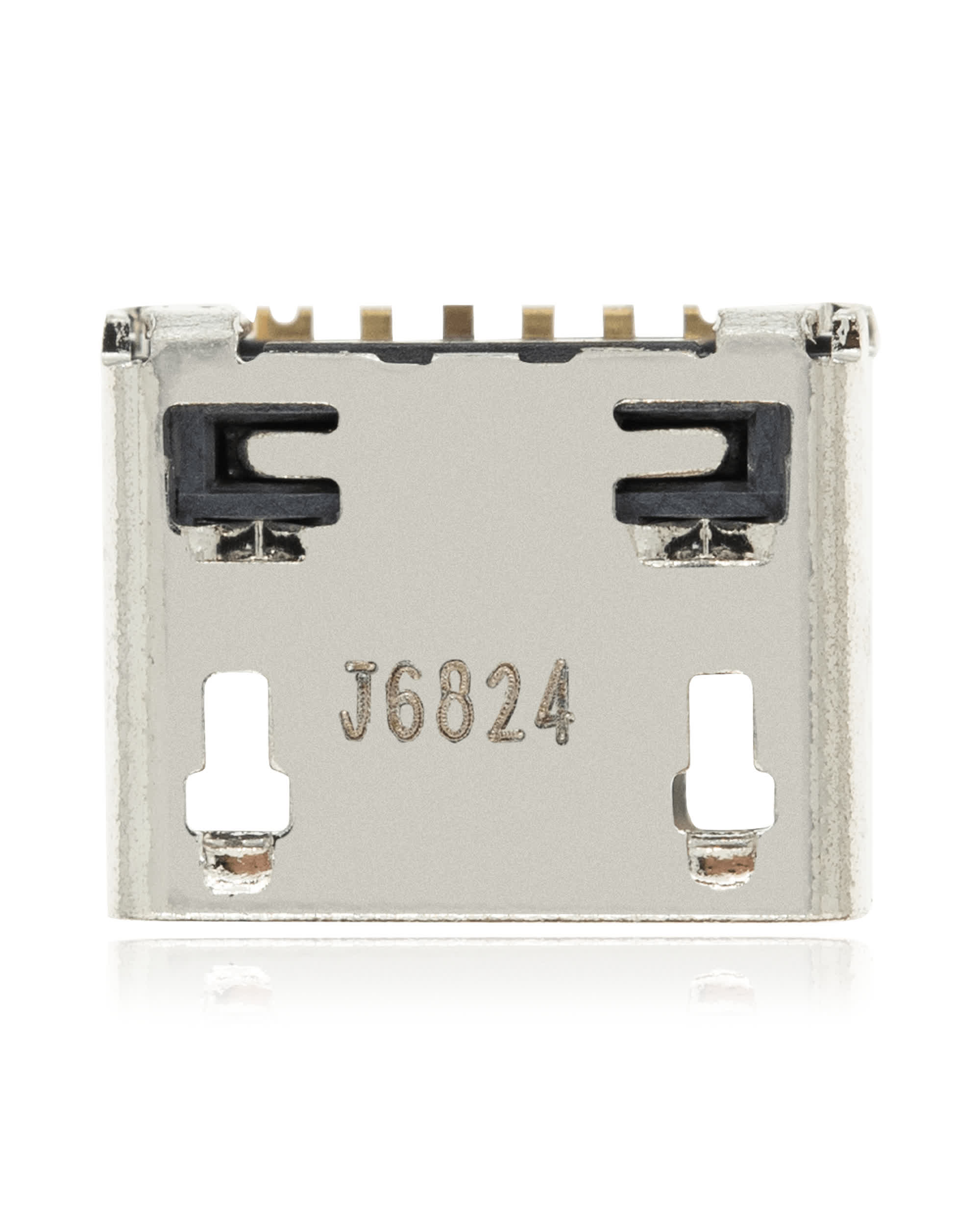 Ladebuchse Löten erforderlich - 06 Pin - Micro B - 4 Anchor Points (C357)