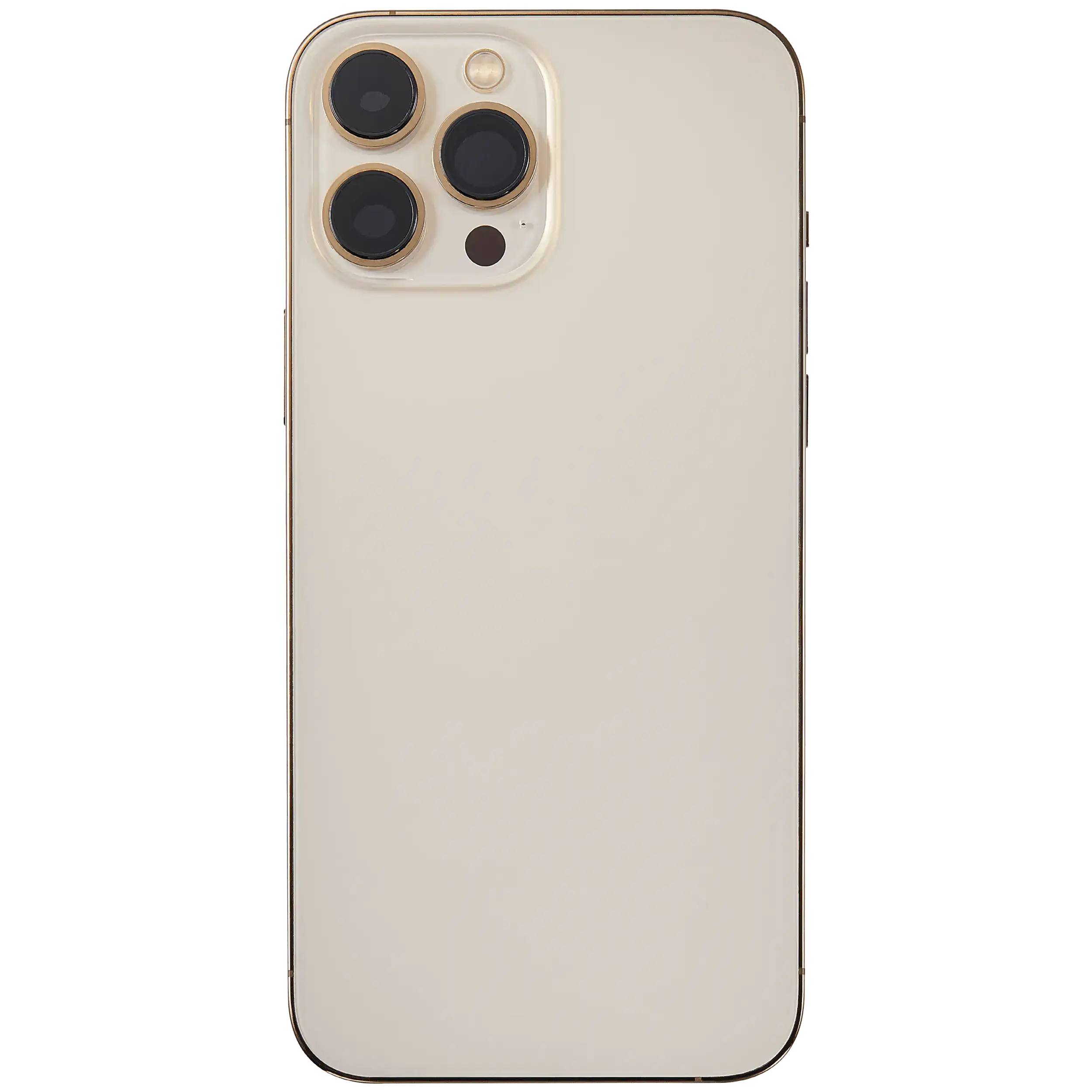 Rückgehäuse mit Kleinteilen für iPhone 13 Pro Max (EU / globale Version) (ausgebautes Originalteil: Grade B) (Gold) – Bild 3