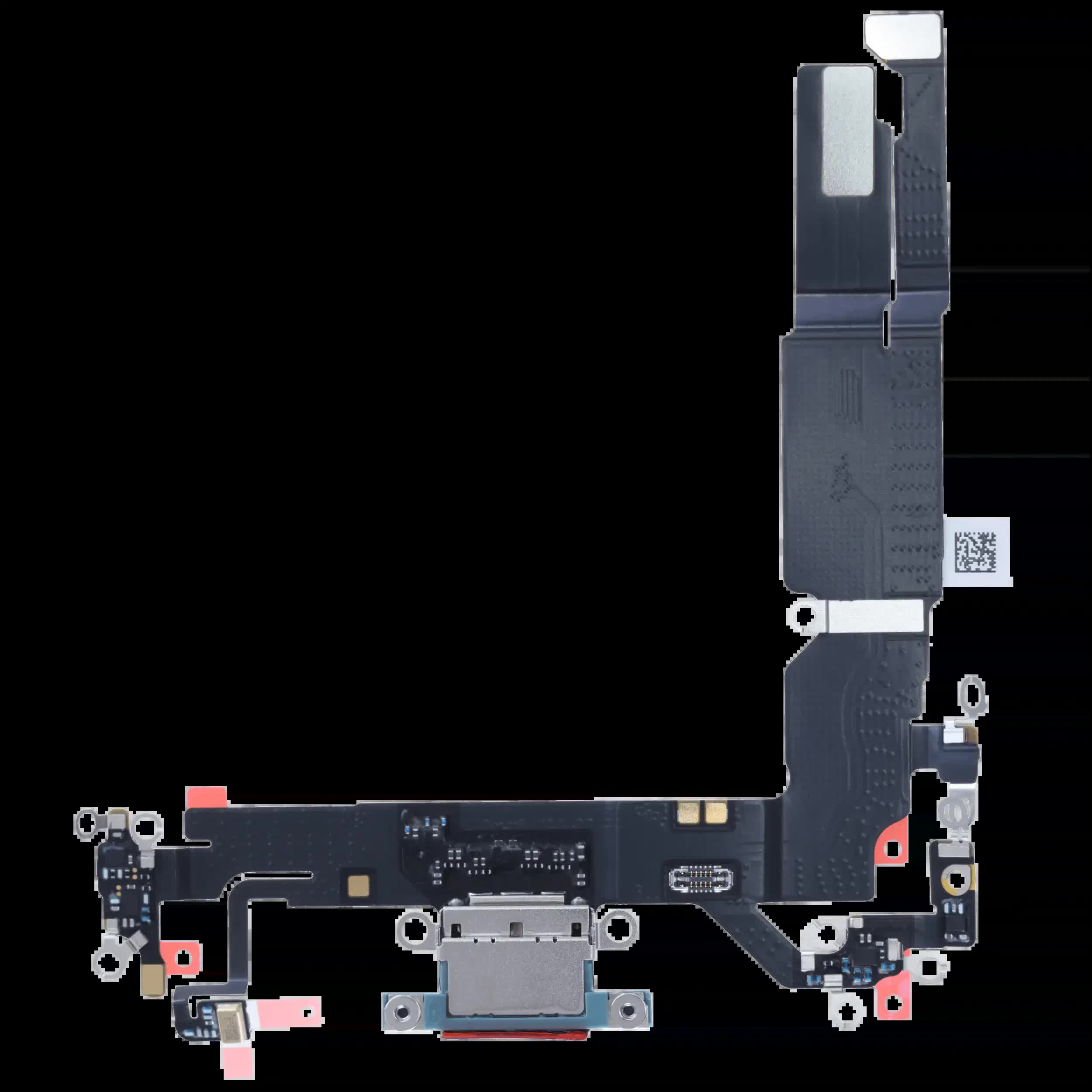 Ladebuchse Flexkabel mit Platine für iPhone 16 (EU / UK / CA) (Original) (Teal)