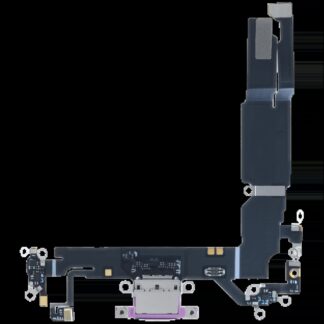 Ladebuchse Baugruppe für iPhone 16 (mmWave) (Original) (Pink (Rosa))
