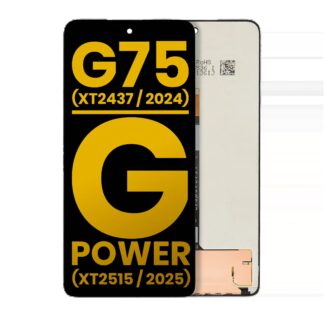 LCD Display ohne Rahmen für Motorola Moto G75 5G (XT2437 / 2024) / G power (XT2515 / 2025) (professionell aufgearbeitet)