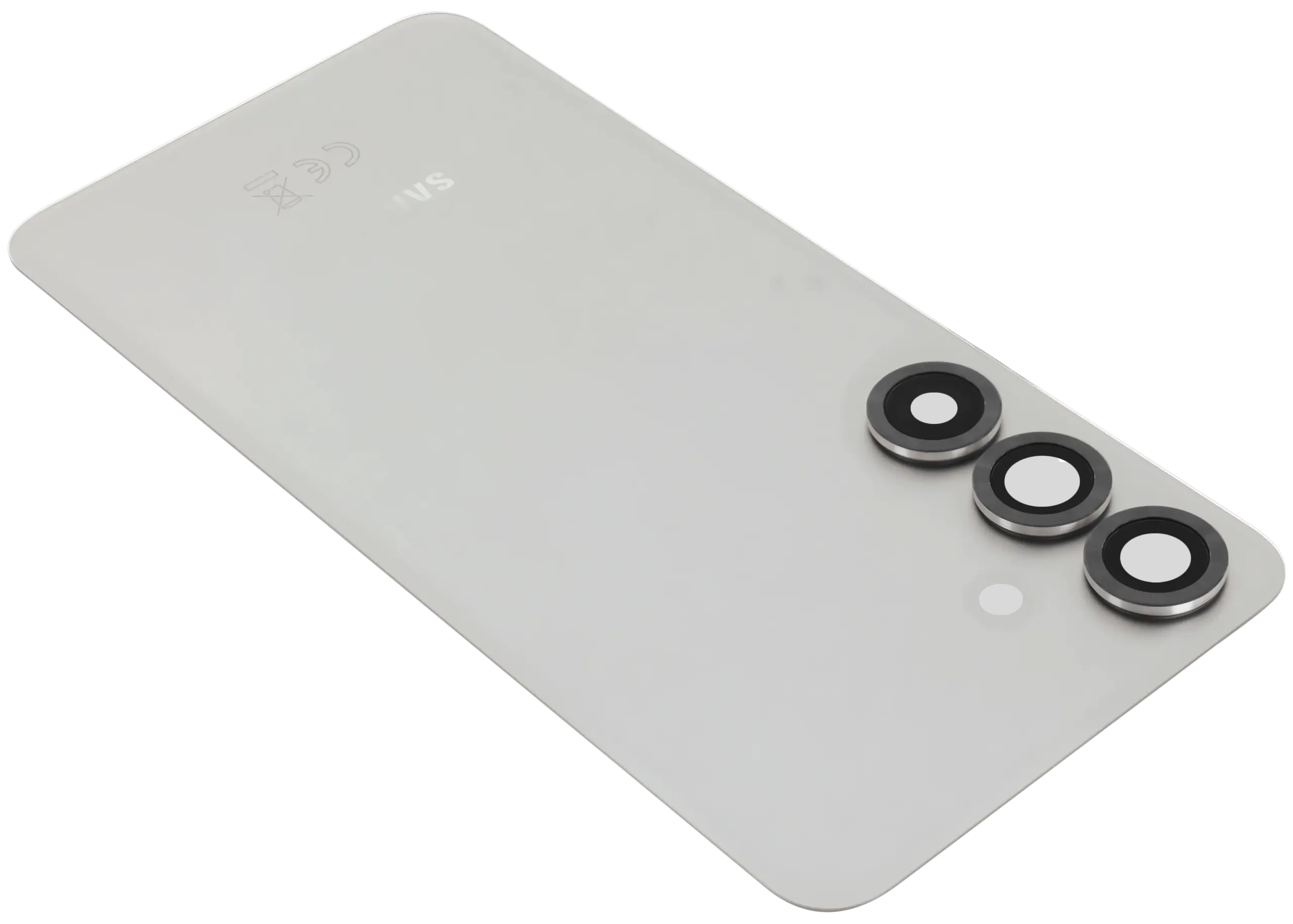 Rückdeckelglas mit Kameraglas für Samsung Galaxy S25 5G (Service Pack) (Silver Shadow) – Bild 2