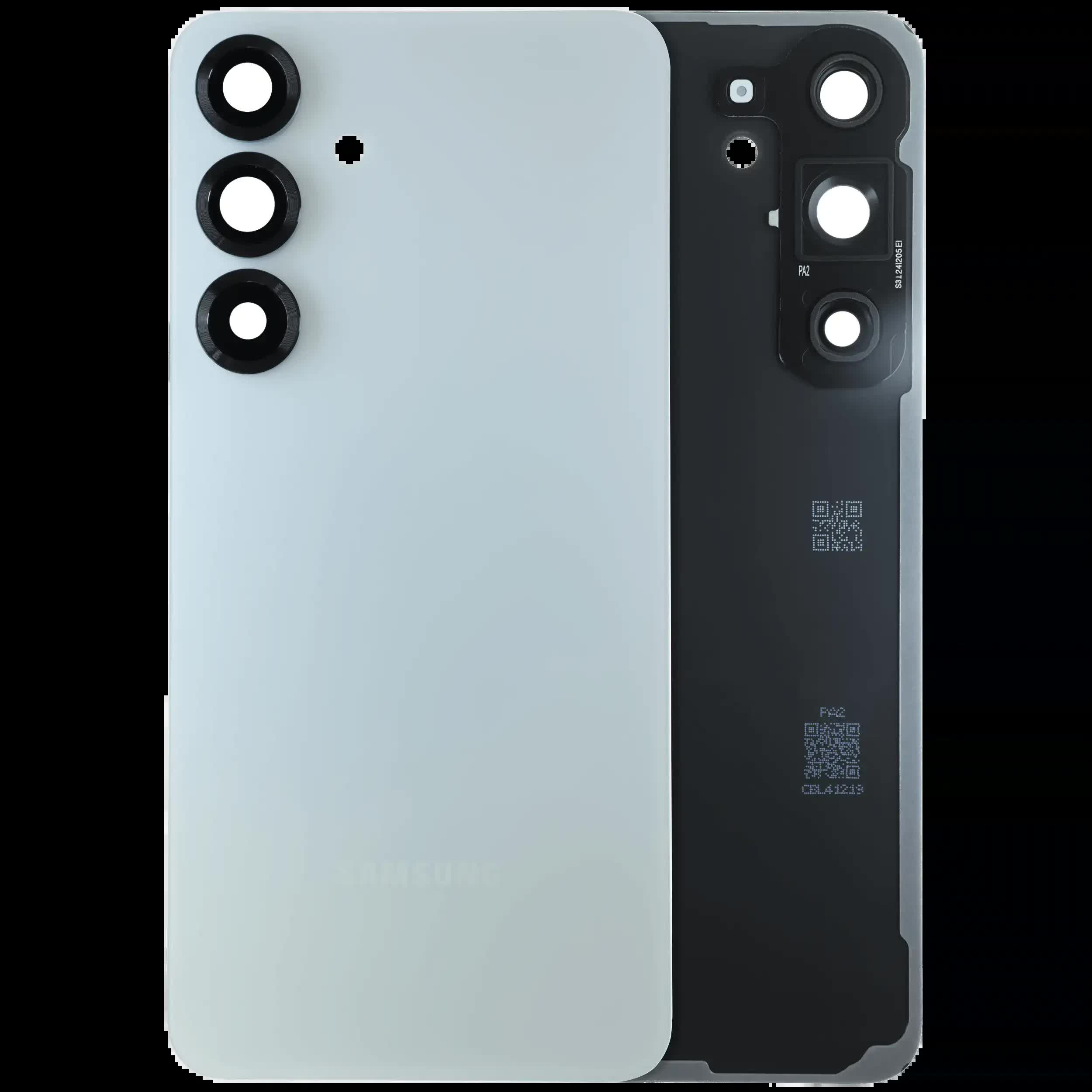 Rückdeckelglas mit Kameraglas für Samsung Galaxy S25 Plus 5G (Service Pack) (Mint)