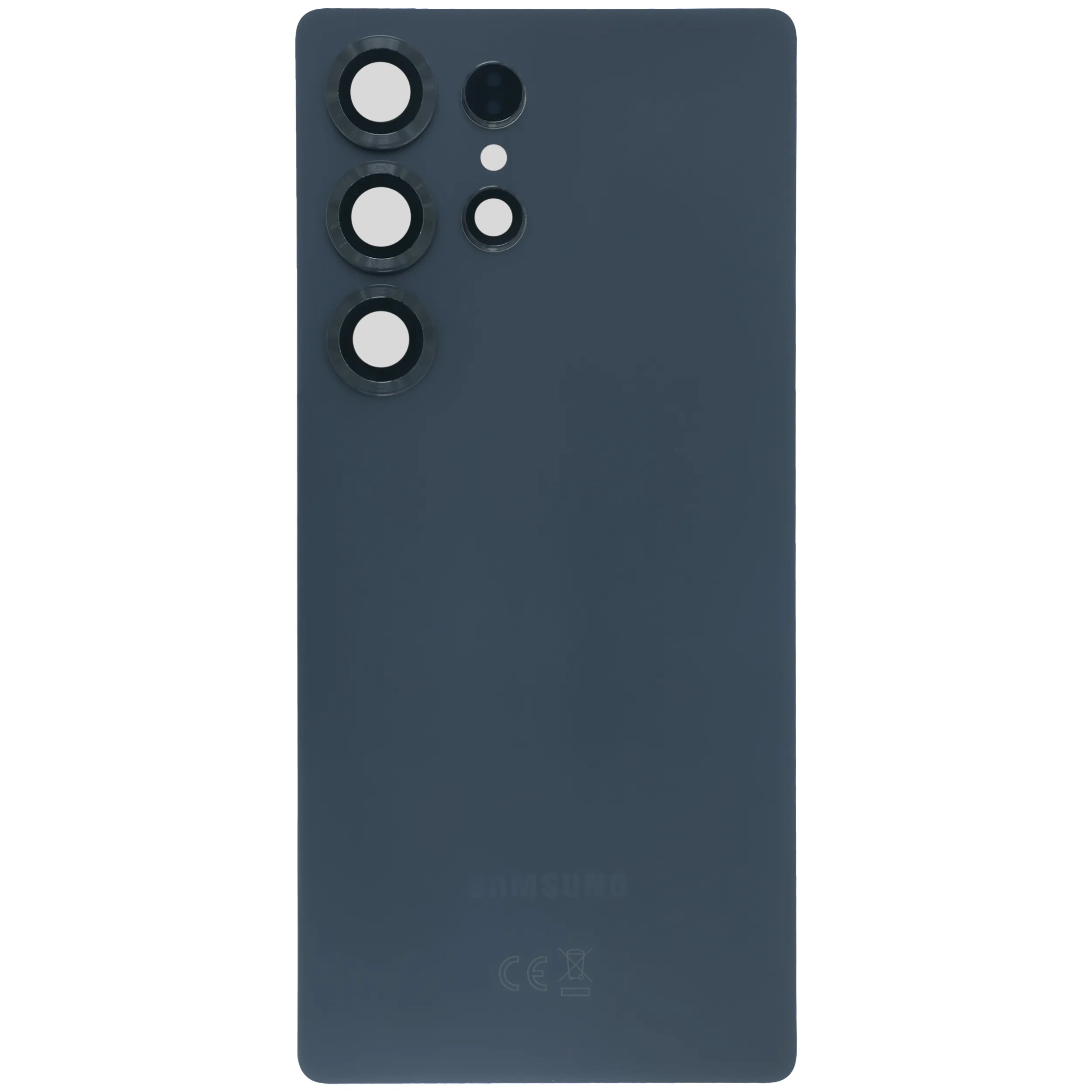 Rückdeckelglas mit Kameraglas für Samsung Galaxy S25 Ultra 5G (Service Pack) (Titanium Black) – Bild 2