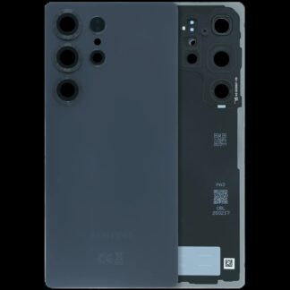 Rückdeckelglas mit Kameraglas für Samsung Galaxy S25 Ultra 5G (Service Pack) (Titanium Black)