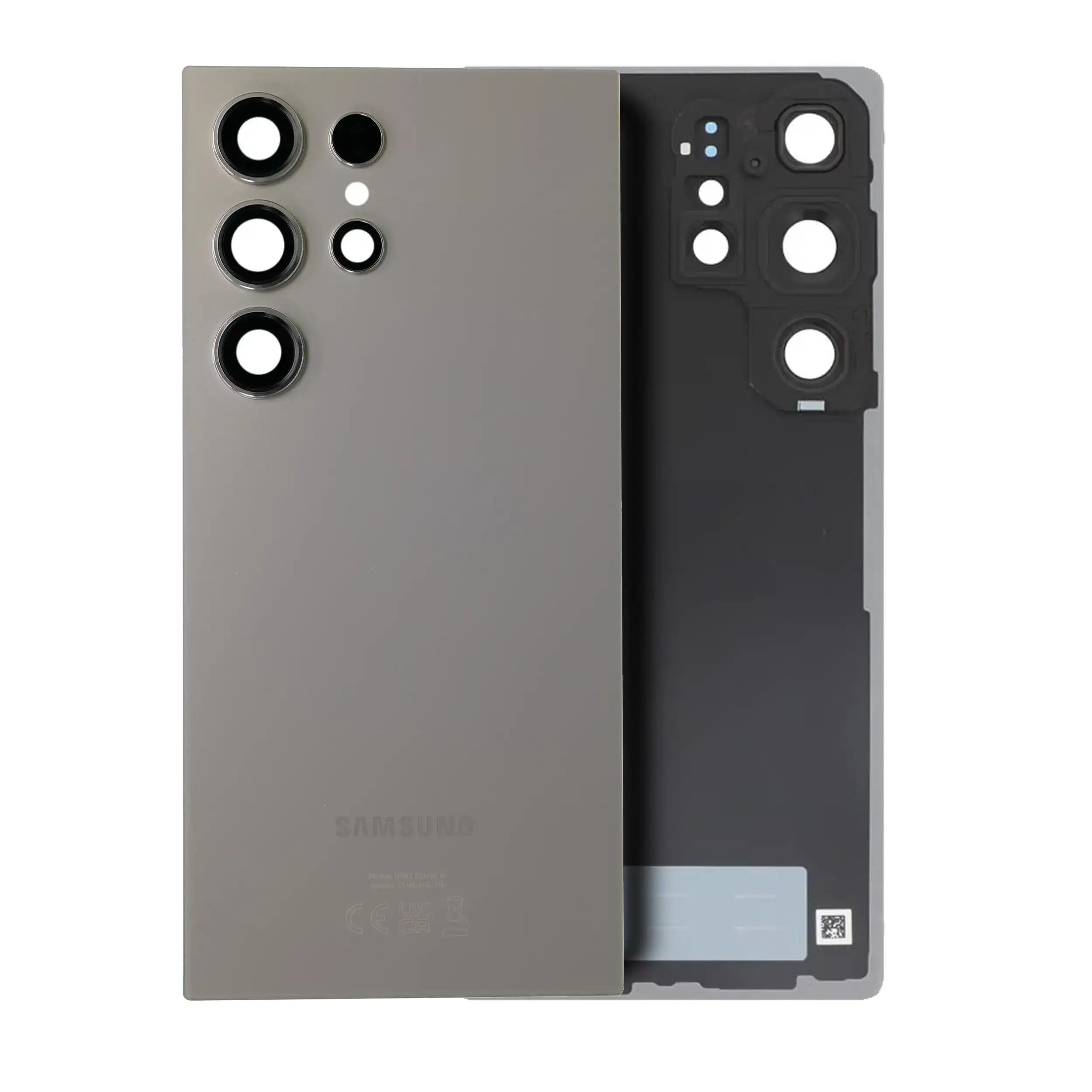 Rückdeckelglas mit Kameraglas für Samsung Galaxy S25 Ultra 5G (Service Pack) (Titanium White Silver) – Bild 5