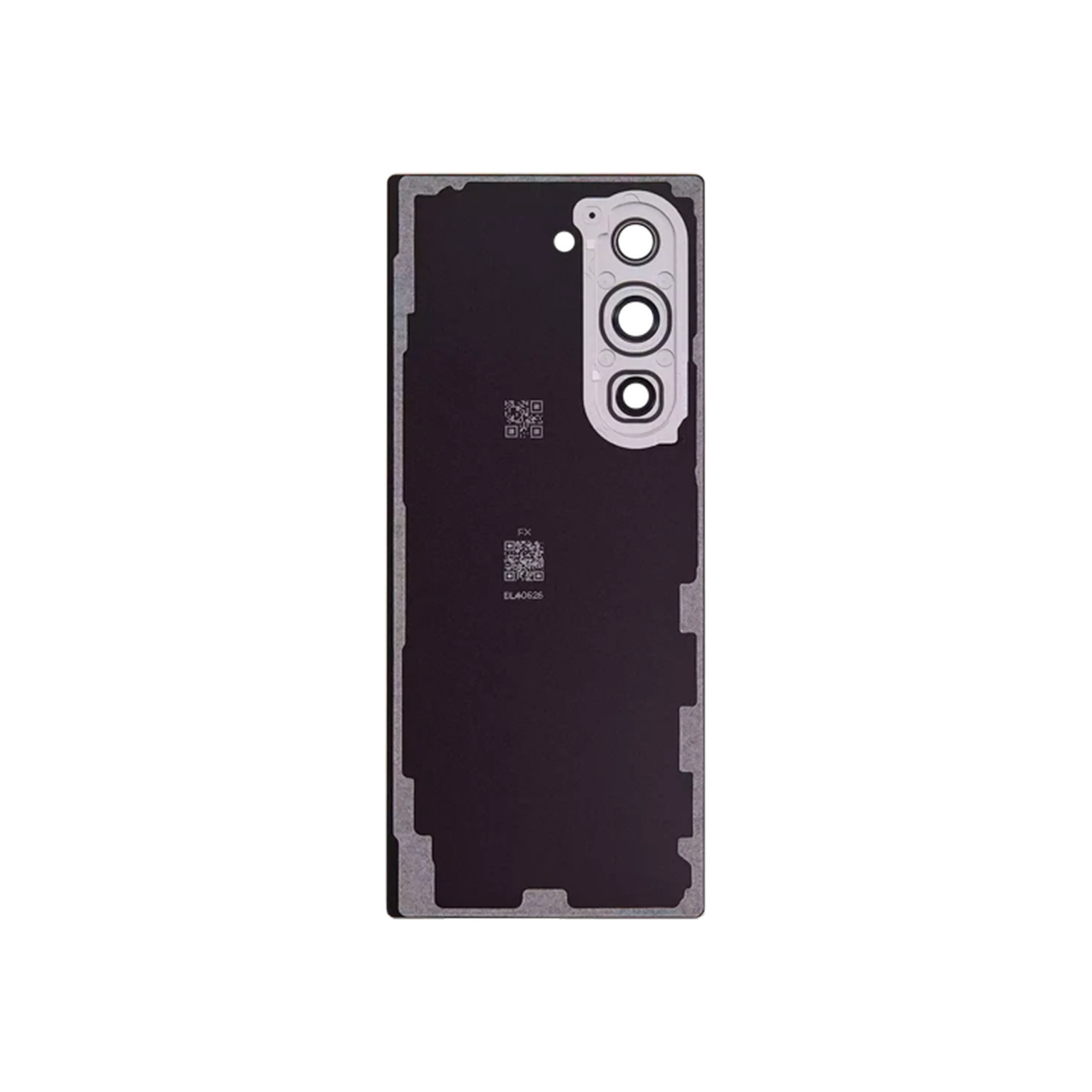 Rückdeckelglas mit Kameraglas für Samsung Galaxy Z Fold 6 5G (Service Pack) (Silver Shadow) – Bild 3