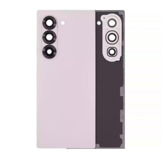 Rückdeckelglas mit Kameraglas für Samsung Galaxy Z Fold 6 5G (Service Pack) (Pink (Rosa))