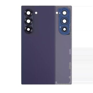 Rückdeckelglas mit Kameraglas für Samsung Galaxy Z Fold 6 5G (Service Pack) (Navy)