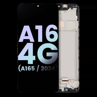 OLED Display mit Rahmen für Samsung Galaxy A16 4G (A165 / 2024) (Service Pack)