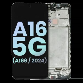OLED Display mit Rahmen für Samsung Galaxy A16 5G (A166U / 2024) (US-Version) (Service Pack)