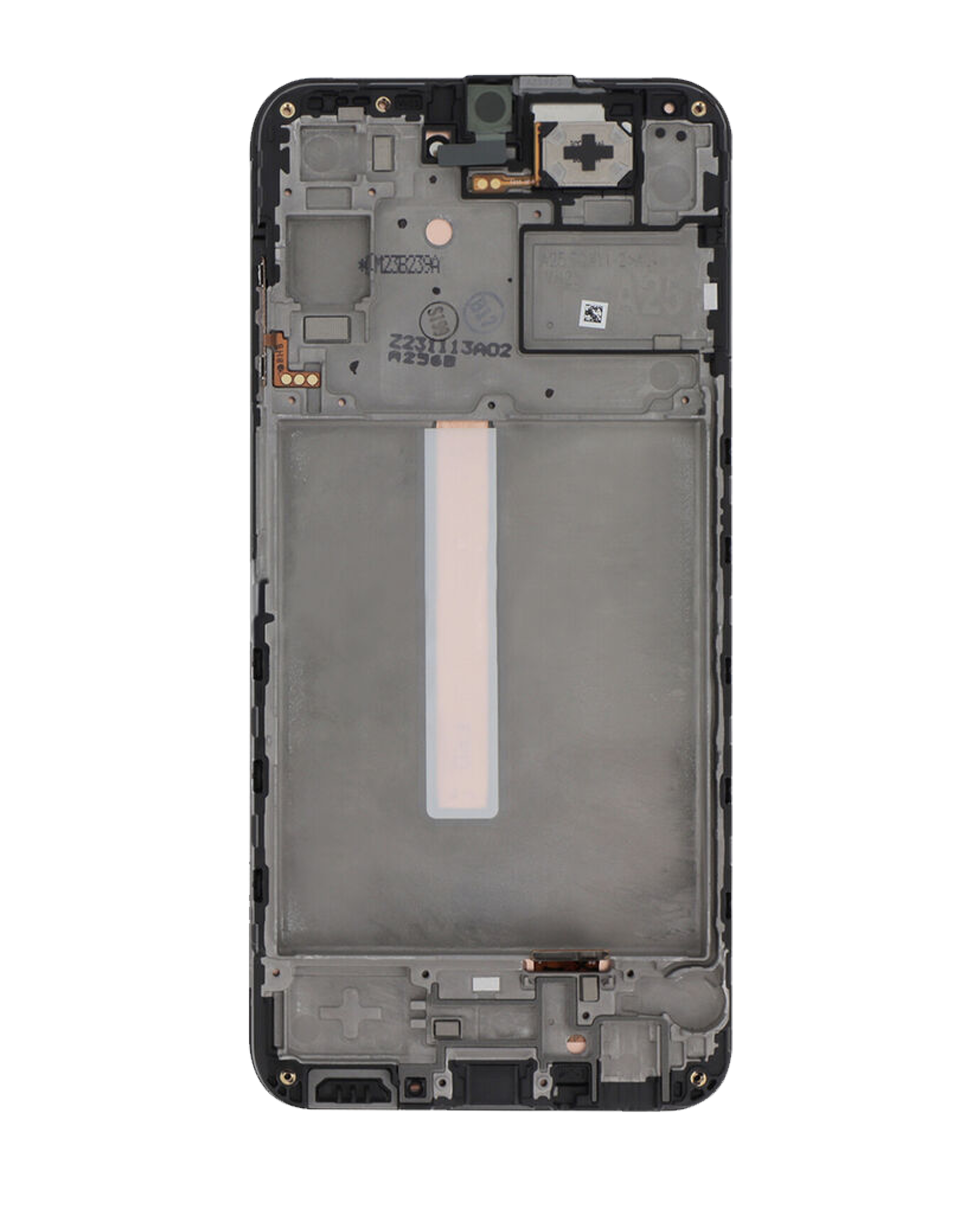 OLED Display mit Rahmen für Samsung Galaxy A25 5G (A256 / 2023) (Service Pack) – Bild 4