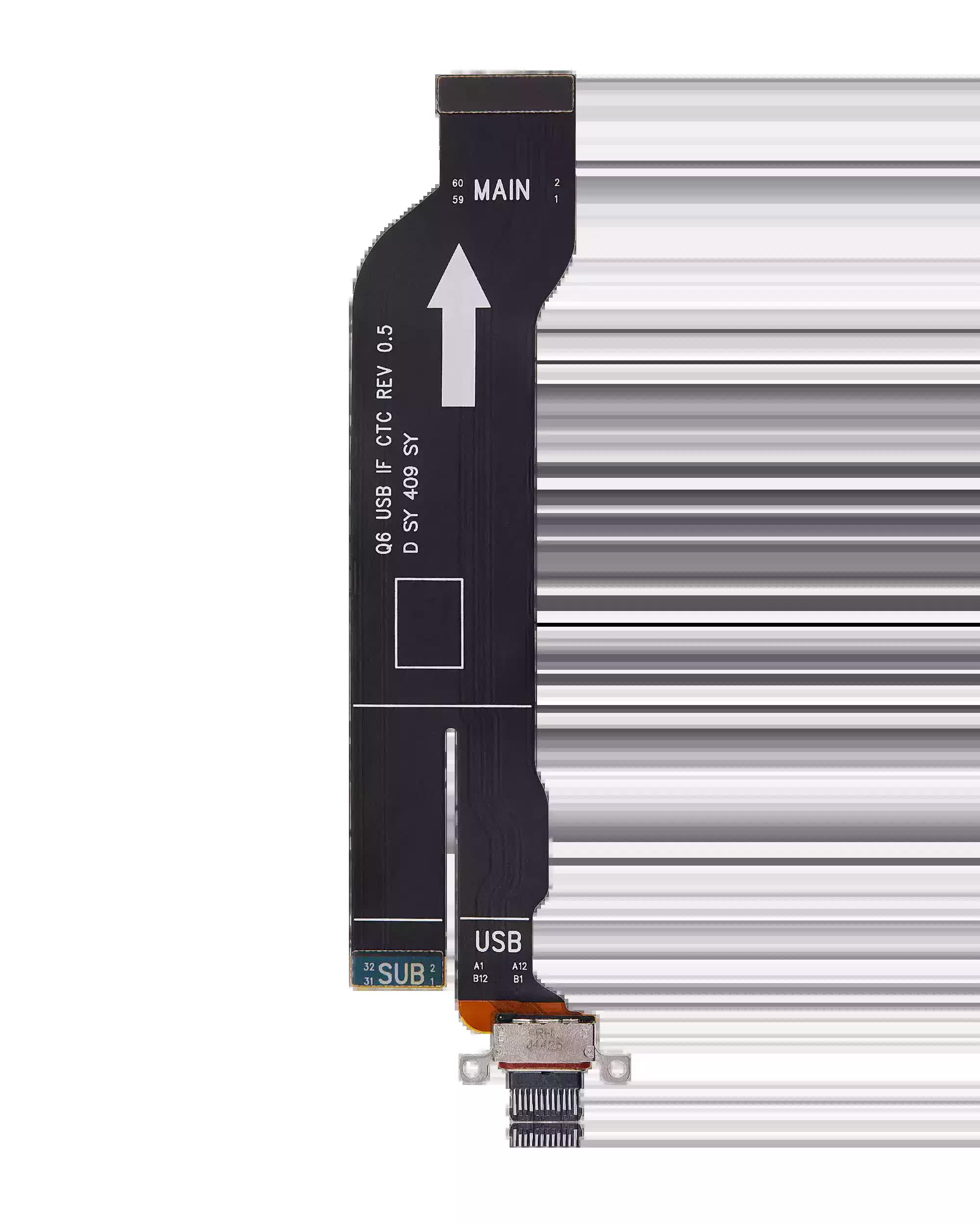Ladebuchse Flexkabel für Samsung Galaxy Z Fold 6 (F956) (Premium)