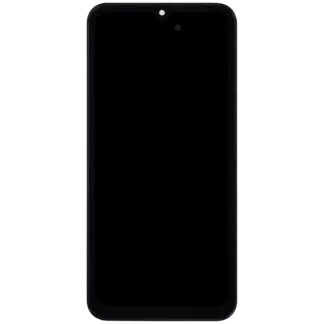 OLED Display mit Rahmen für Samsung Galaxy A25 5G (A256 / 2023) (6.46")(Aftermarket Plus)