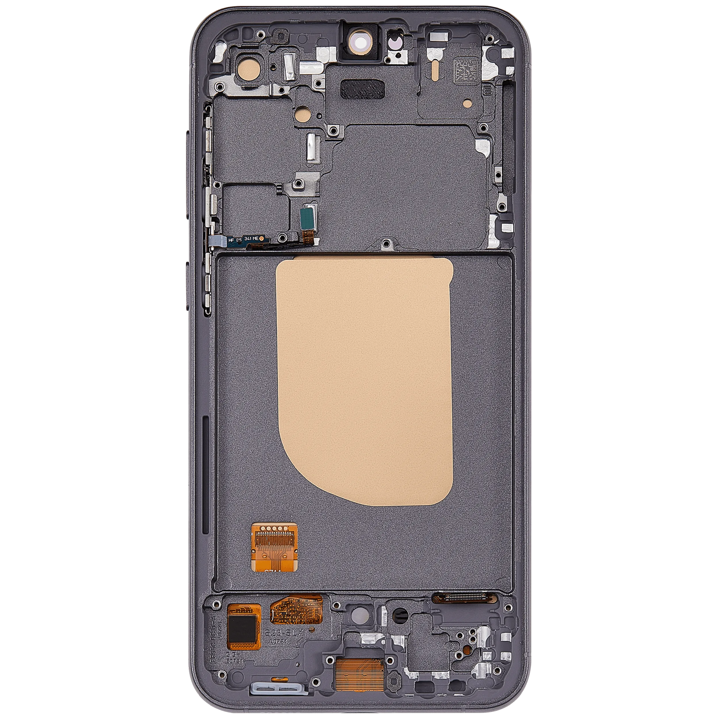OLED Display mit Rahmen für Samsung Galaxy S23 FE 5G (US & International Version)(6.43") (Aftermarket Plus) (Graphite) – Bild 4