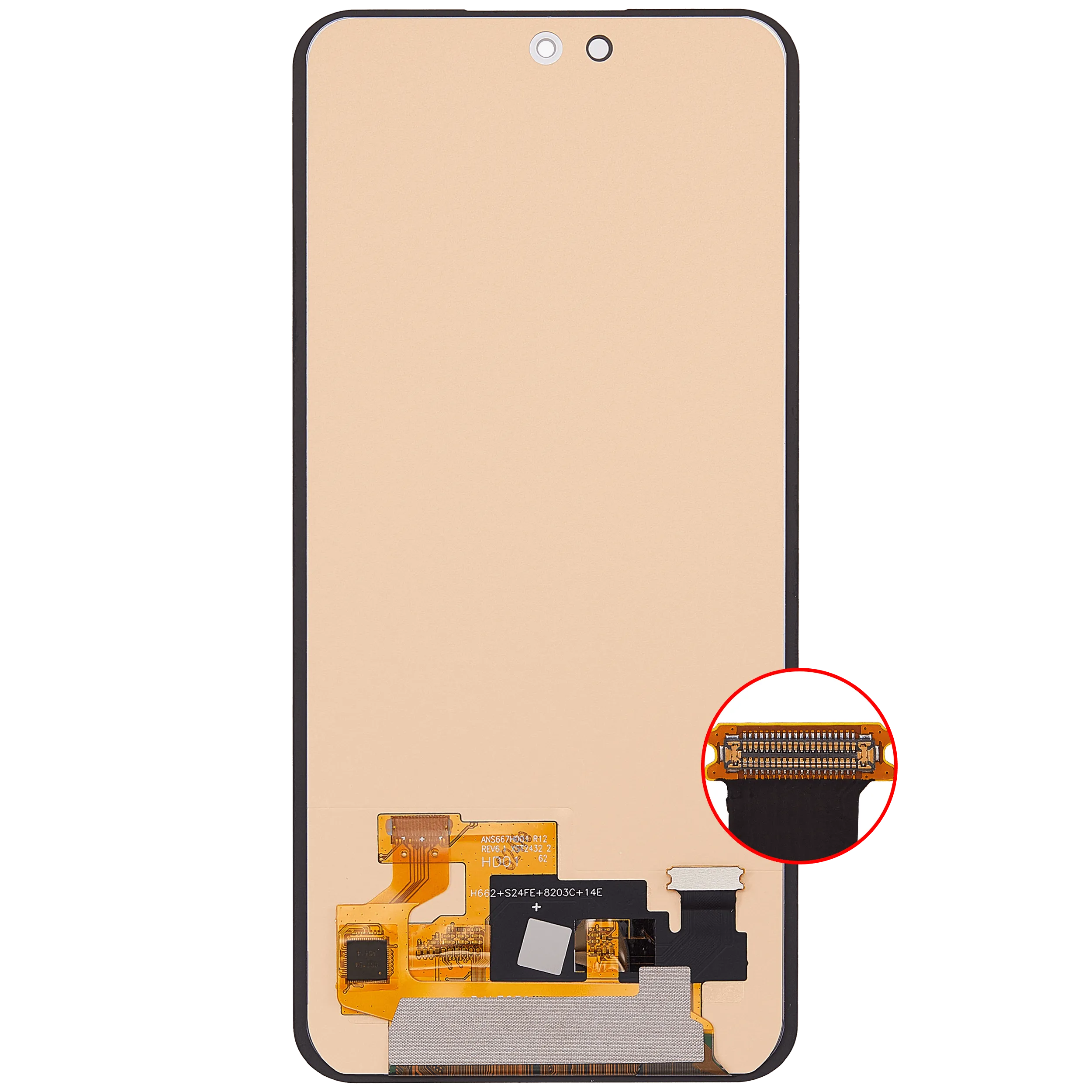 OLED Display ohne Rahmen für Samsung Galaxy S24 FE 5G (6.62") (Aftermarket Plus) – Bild 4