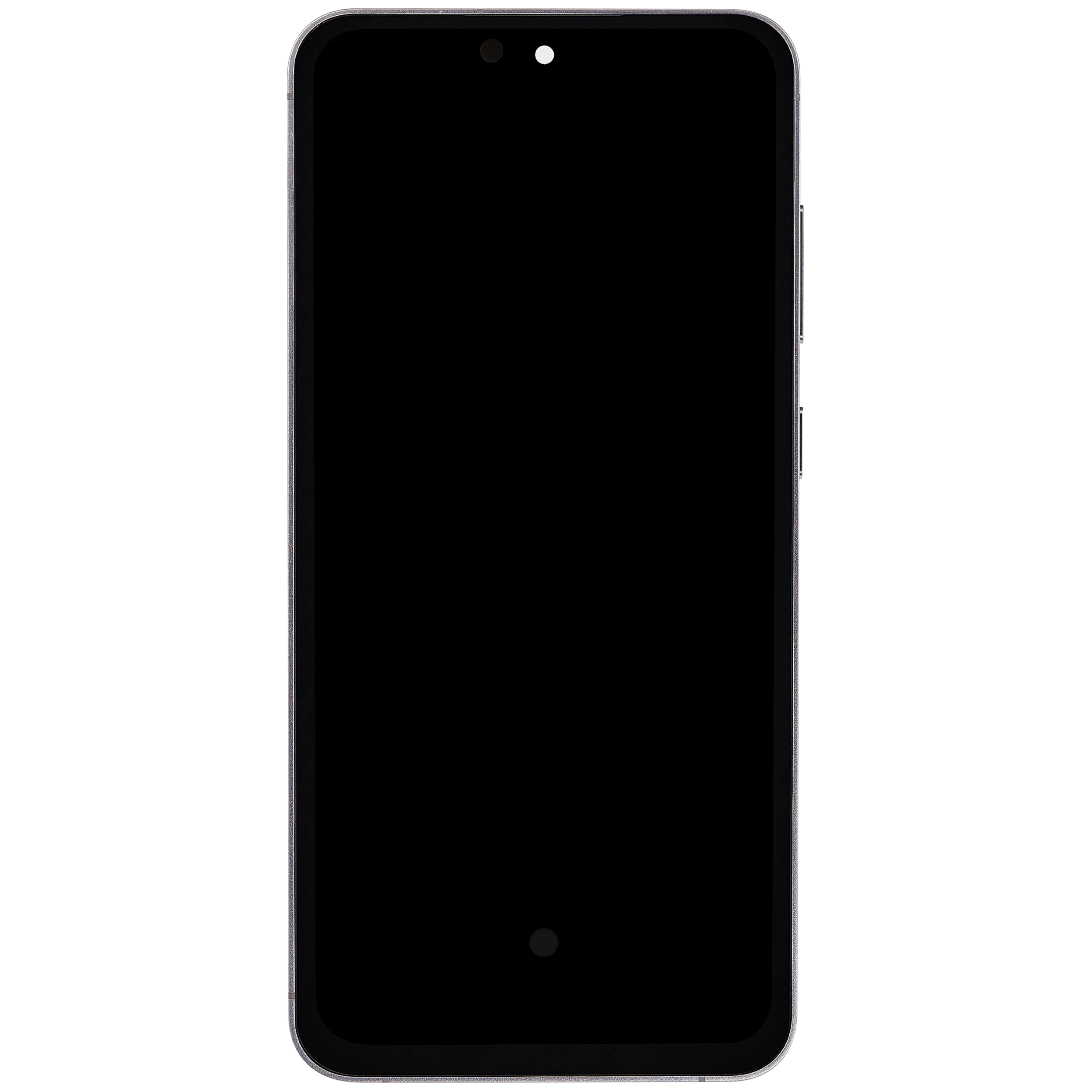 OLED Display mit Rahmen für Samsung Galaxy S24 FE 5G (US & International Version) (6.62") (Aftermarket Plus) (Gray (Grau)) – Bild 3