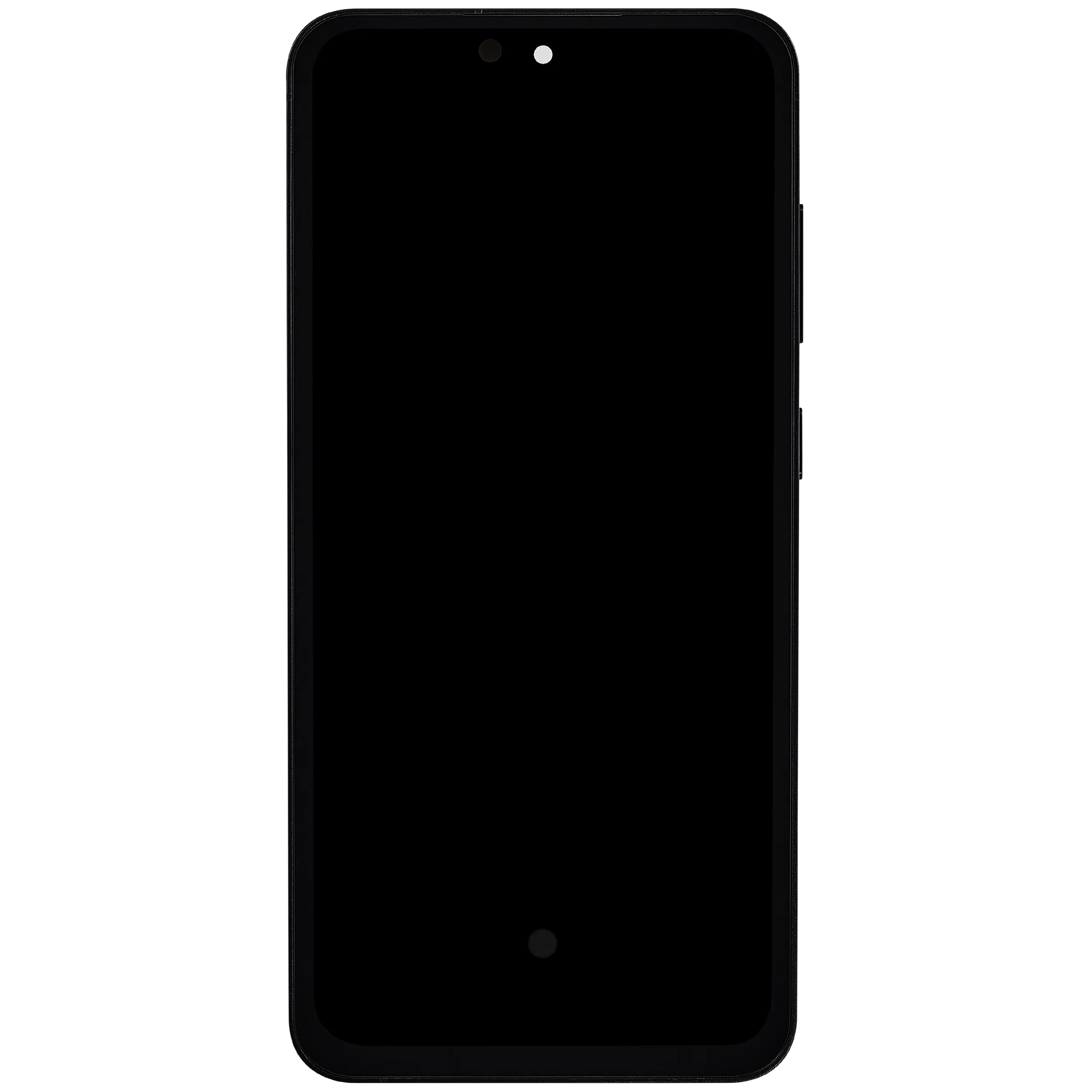 OLED Display mit Rahmen für Samsung Galaxy S24 FE 5G (US & International Version) (6.62") (Aftermarket Plus) (Graphite) – Bild 3