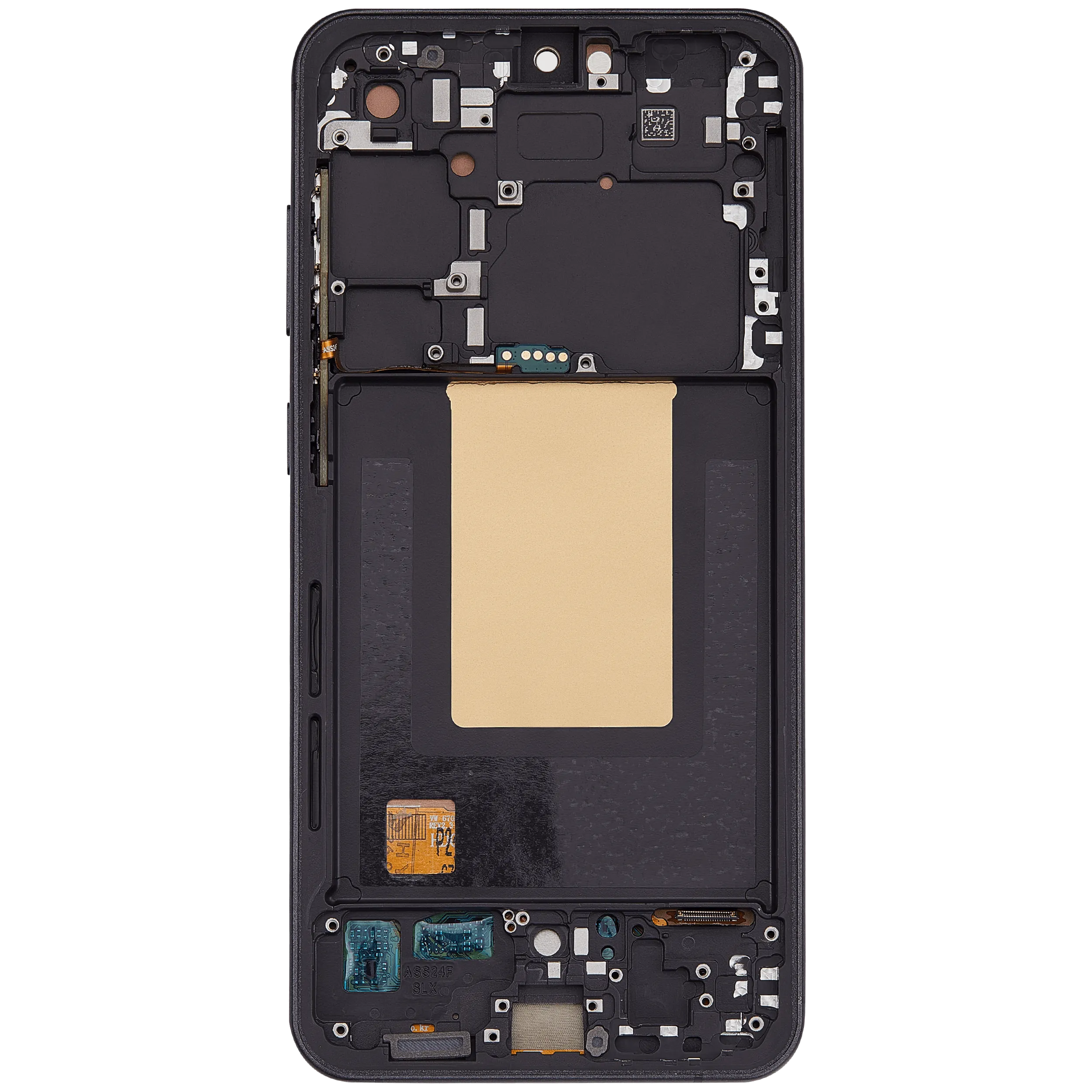 LCD Display mit Rahmen für Samsung Galaxy S24 FE 5G (US & International Version) (Aftermarket : incell) (Graphite) – Bild 4
