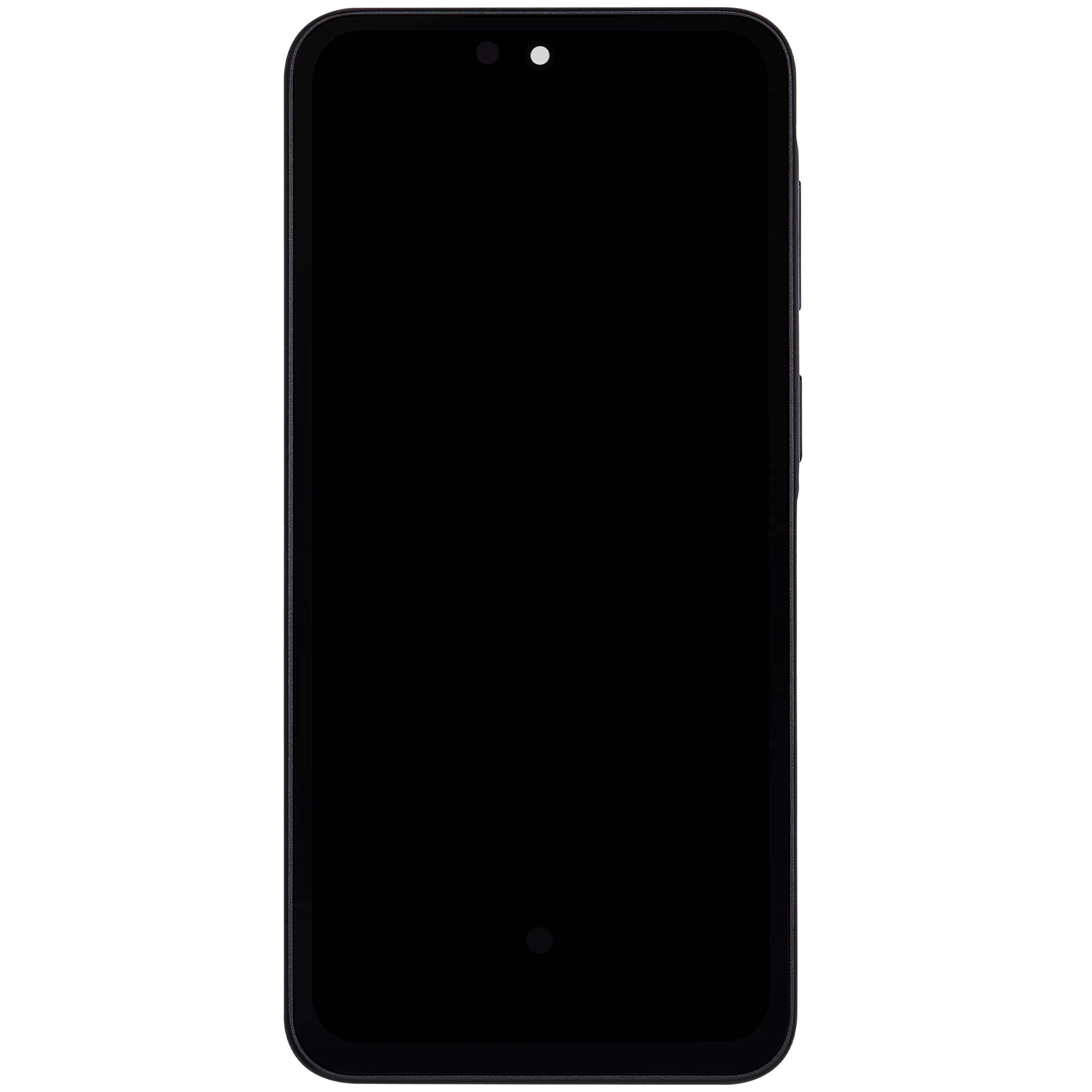 OLED Display mit Rahmen für Samsung Galaxy A37 5G (A376 / 2026) (6.62") (Aftermarket Plus) (Charkoal) – Bild 3