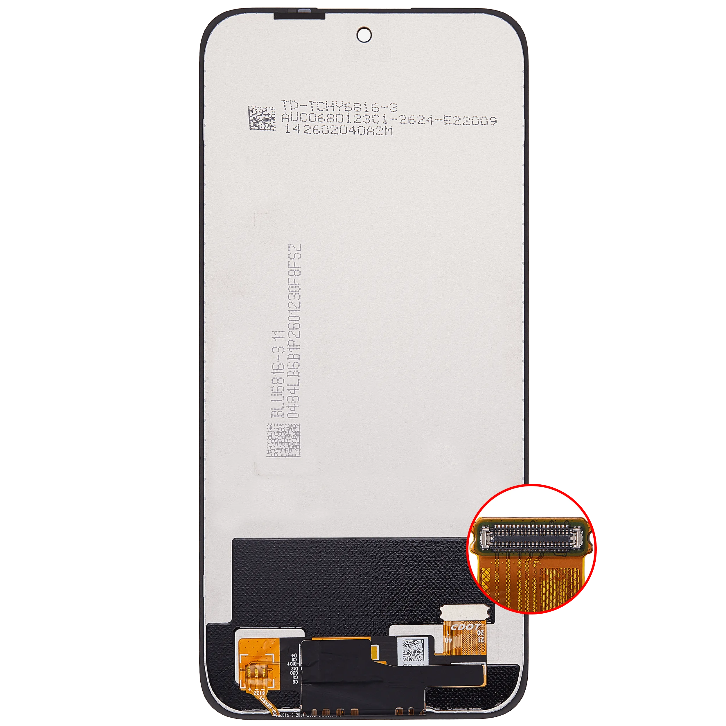 LCD Display ohne Rahmen für TCL K70 5G (T522A) (Premium) – Bild 4