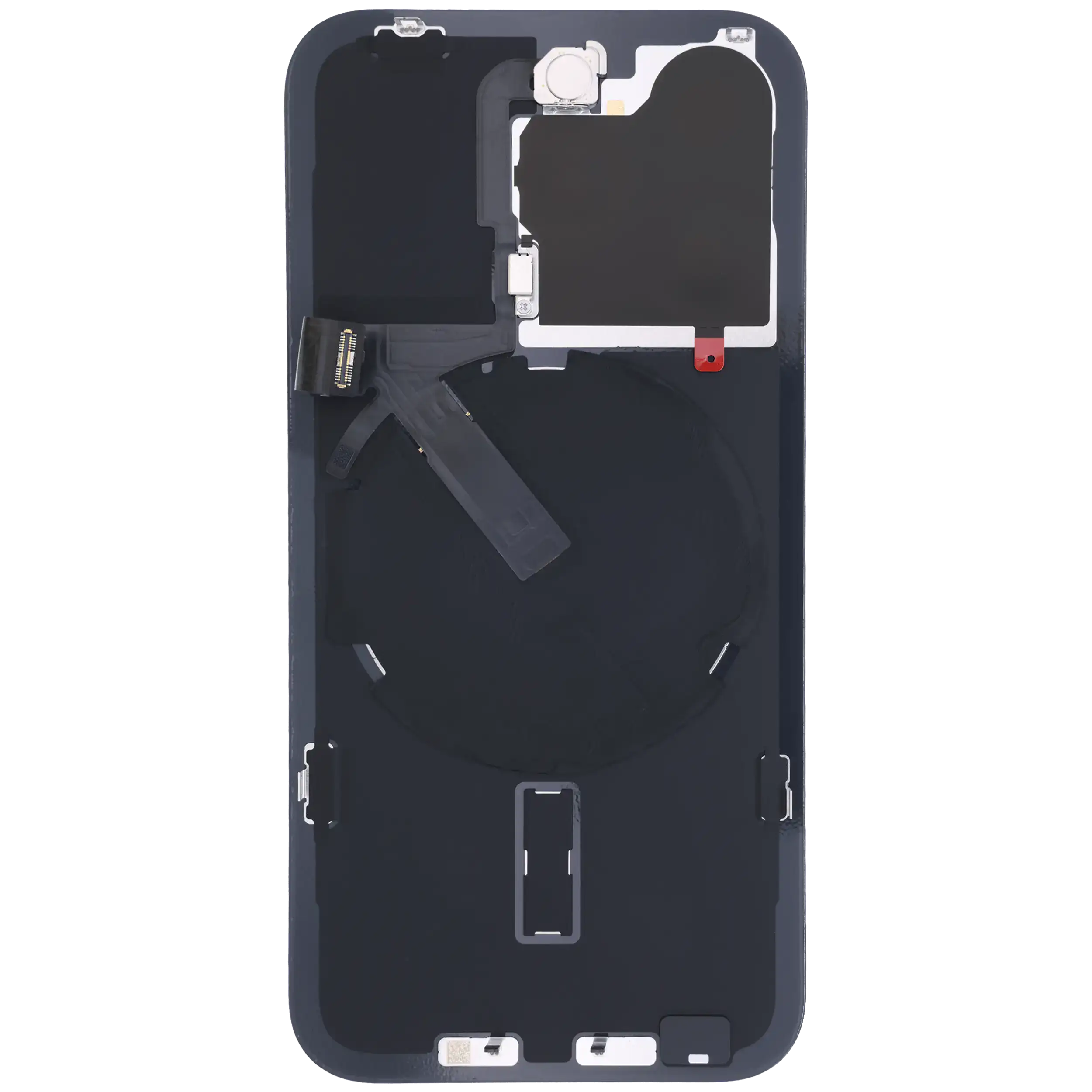 Rückglas mit MagSafe Magnet & NFC & Taschenlampen-Flexkabel für IPhone 15 Pro (Original) (Blue Titanium) – Bild 4