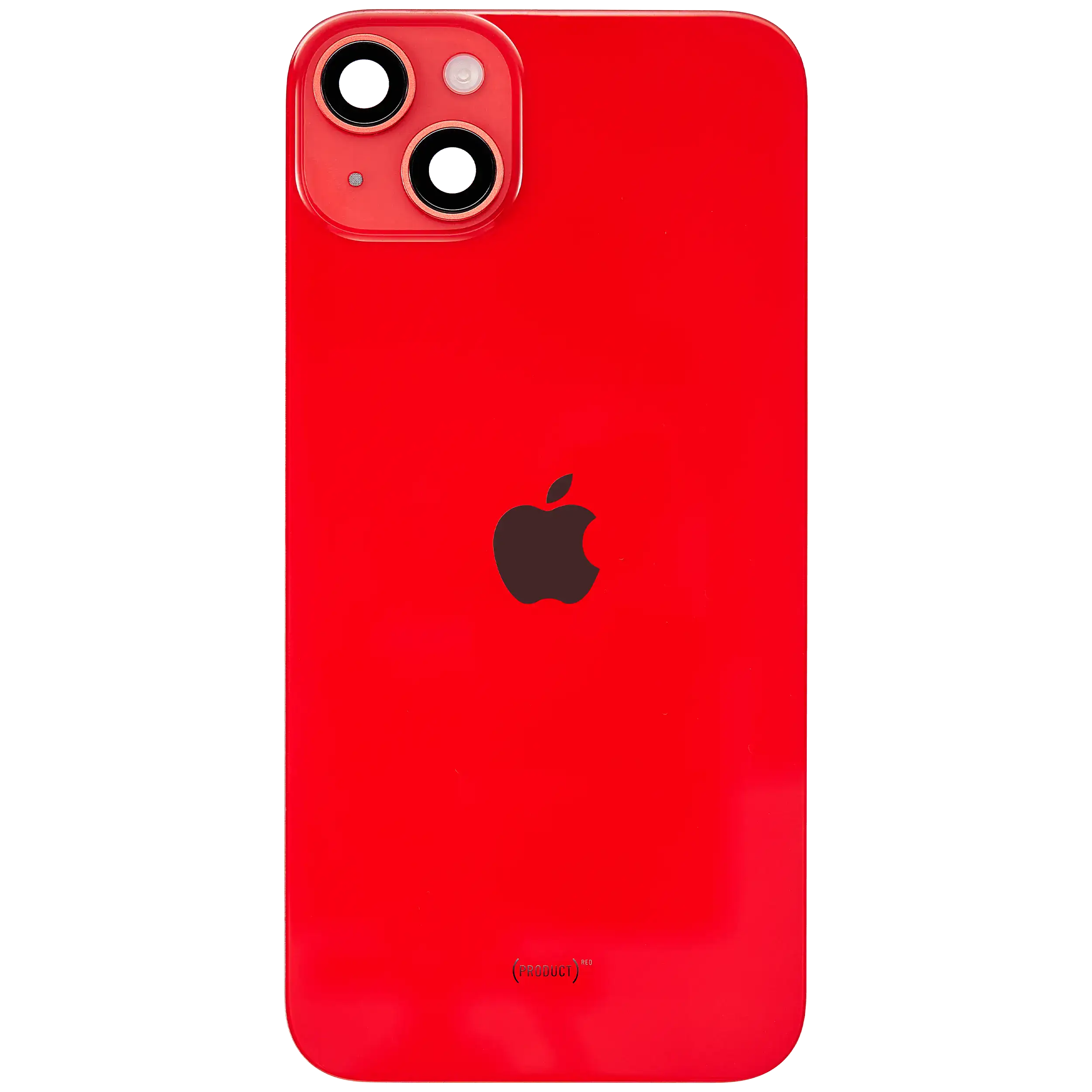 Rückglas mit MagSafe Magnet & NFC & Taschenlampen-Flexkabel für iPhone 14 Plus (Original) (Red (Rot)) – Bild 3