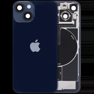 Rückglas mit MagSafe Magnet & NFC & Taschenlampen-Flexkabel für iPhone 14 (Original) (Midnight)