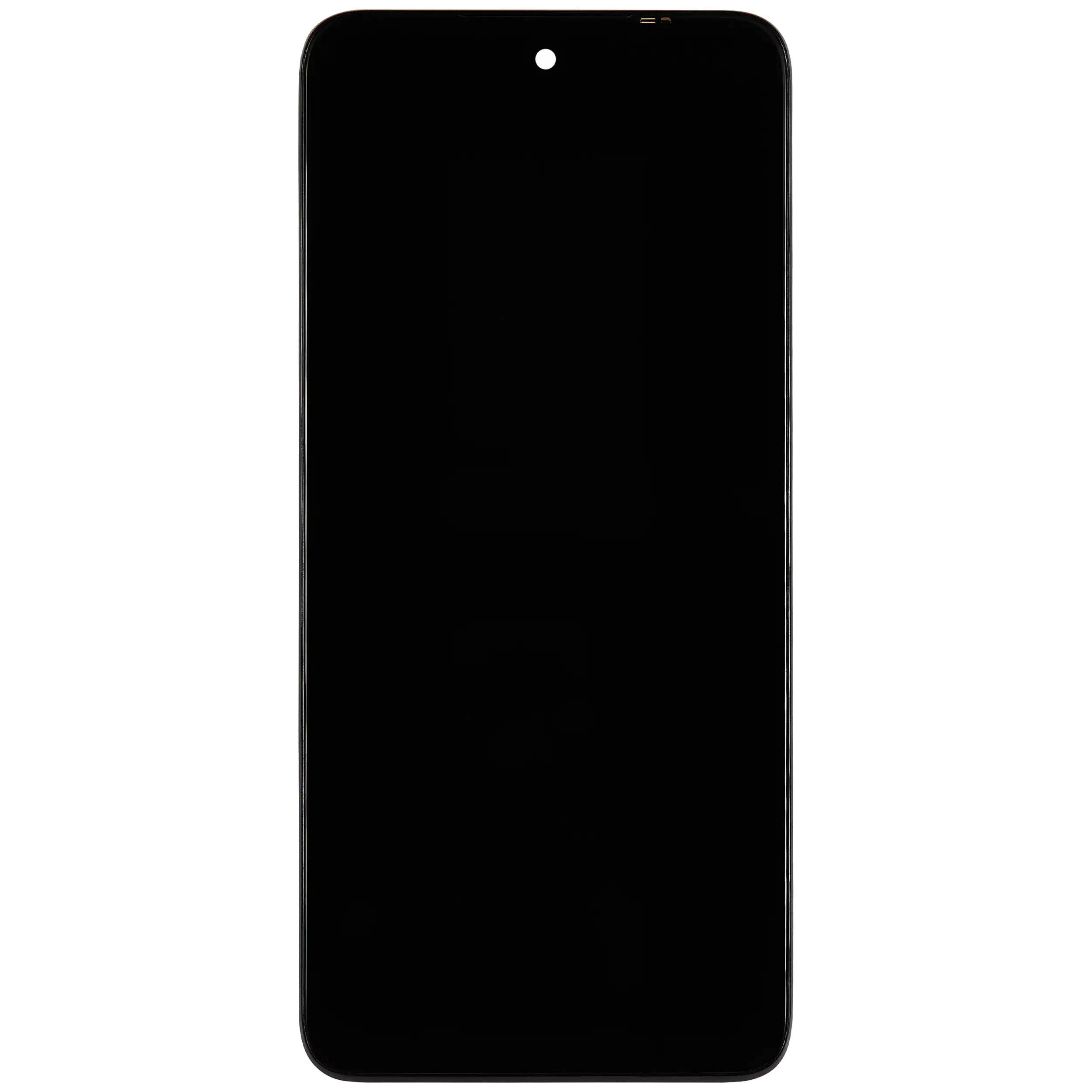 LCD Display mit Rahmen für Motorola Moto G35 5G (XT2433 / 2024) (professionell aufgearbeitet) – Bild 3