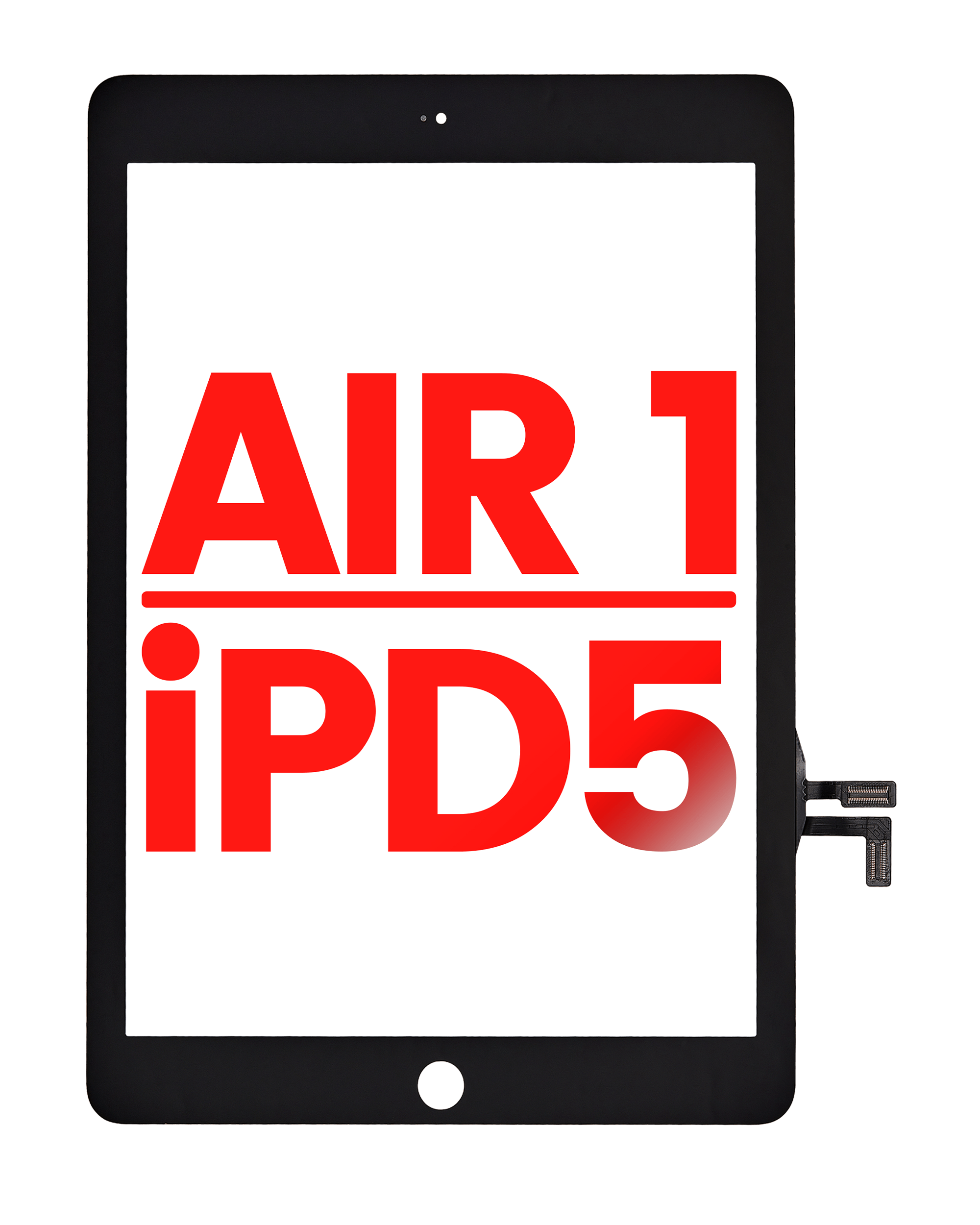 Touchscreen-Digitizer für iPad Air 11" (2024 / 2025 / 2026) (OCA vormontiert & Glas Separation erforderlich) (Premium) (WiFi / Cellular) (Black (Schwarz)) – Bild 3
