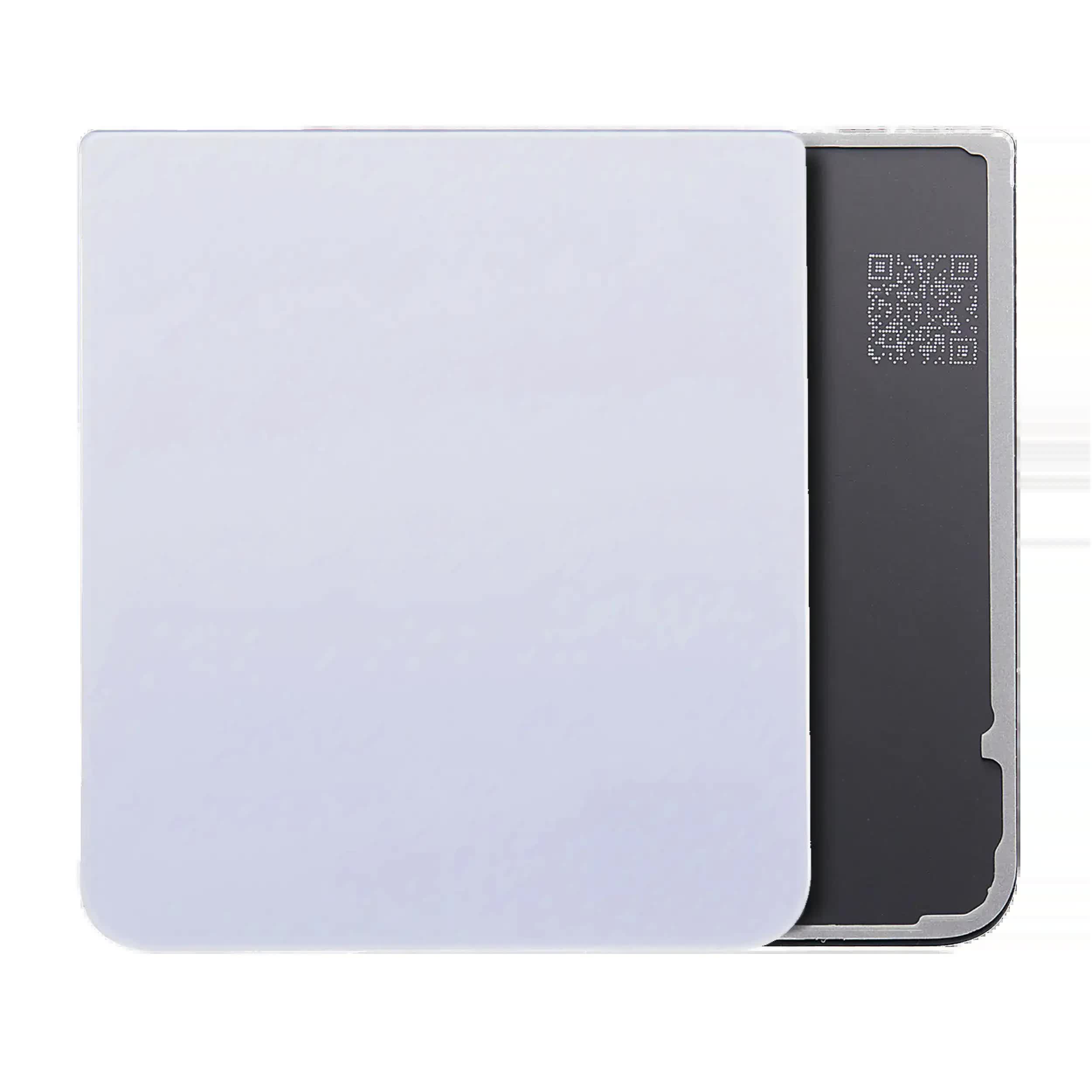 Bottom Rückdeckelglas für Samsung Galaxy Z Flip 3 5G (Service Pack) (Blue (Blau))