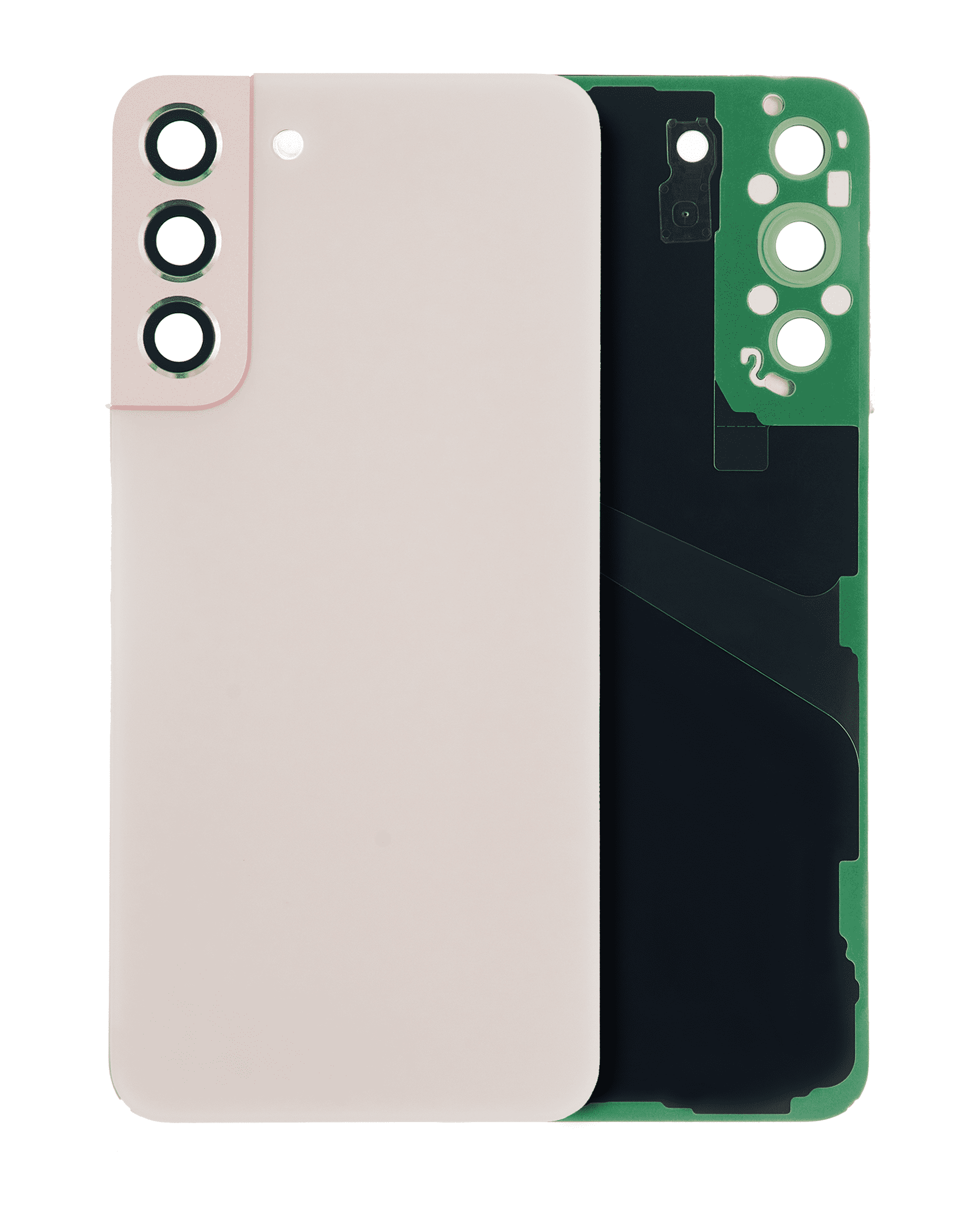 Rückdeckelglas mit Kameraglas für Samsung Galaxy S22 Plus (Service Pack) (Cream) – Bild 2