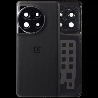Rückdeckelglas mit Kameraglas Halterung für OnePlus 11 (Titan Black)