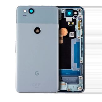 Rückgehäuse mit Kleinteilen vormontiert für Google Pixel 2 (Original) (Kinda Blue)