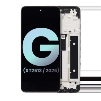 LCD Display mit Rahmen für Motorola Moto G 5G (XT2513 / 2025) (Original)