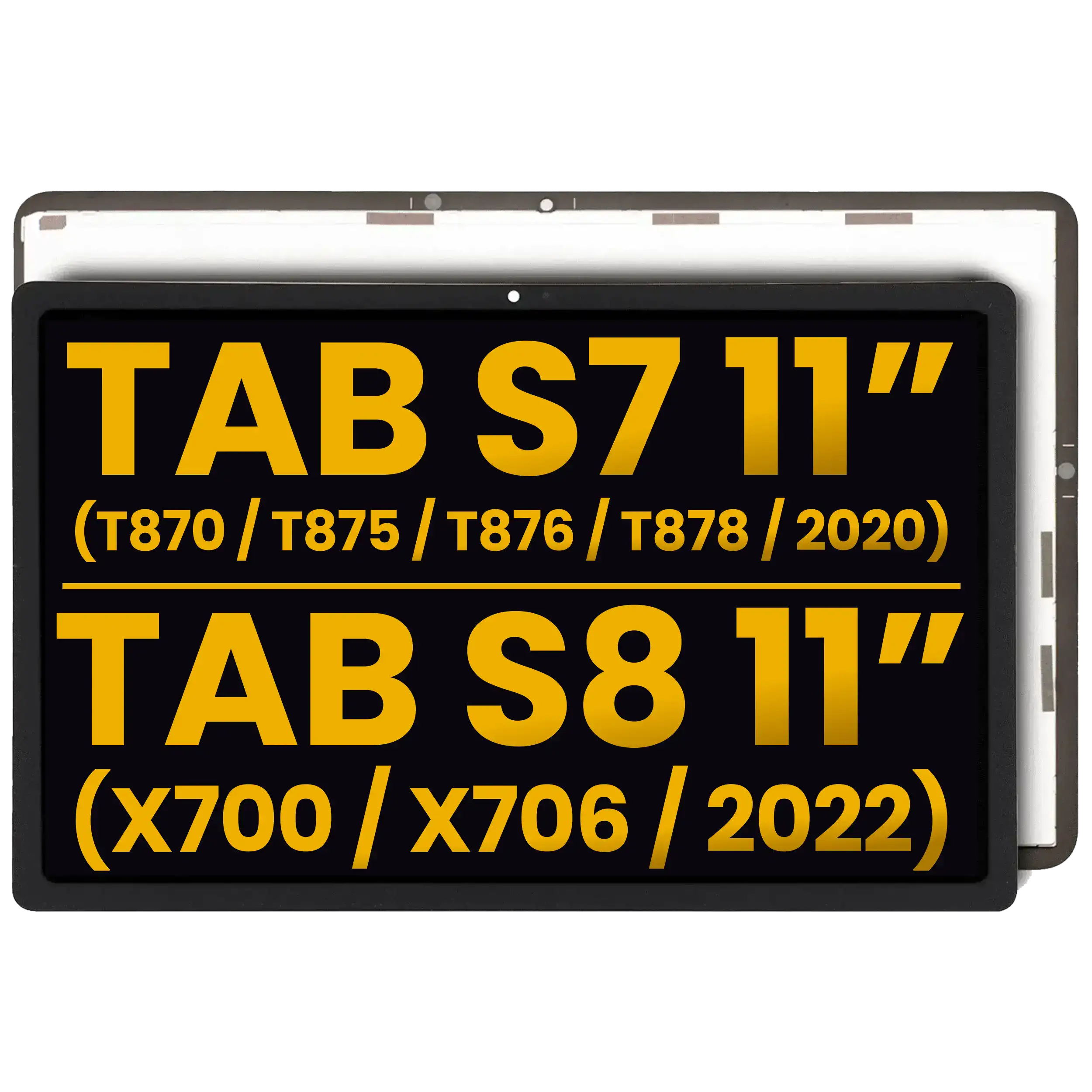 OLED Display ohne Rahmen für Samsung Galaxy Tab S8 Ultra 14.6" (X900 / X906 ) (2022) (WiFi / 5G) (Service Pack) – Bild 5
