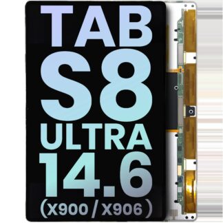 OLED Display ohne Rahmen für Samsung Galaxy Tab S8 Ultra 14.6" (X900 / X906 ) (2022) (WiFi / 5G) (Service Pack)
