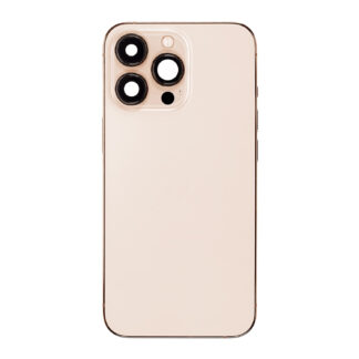 Rückgehäuse mit Kleinteilen für iPhone 13 Pro (EU / globale Version) (ausgebautes Originalteil: Grade B) (Gold)