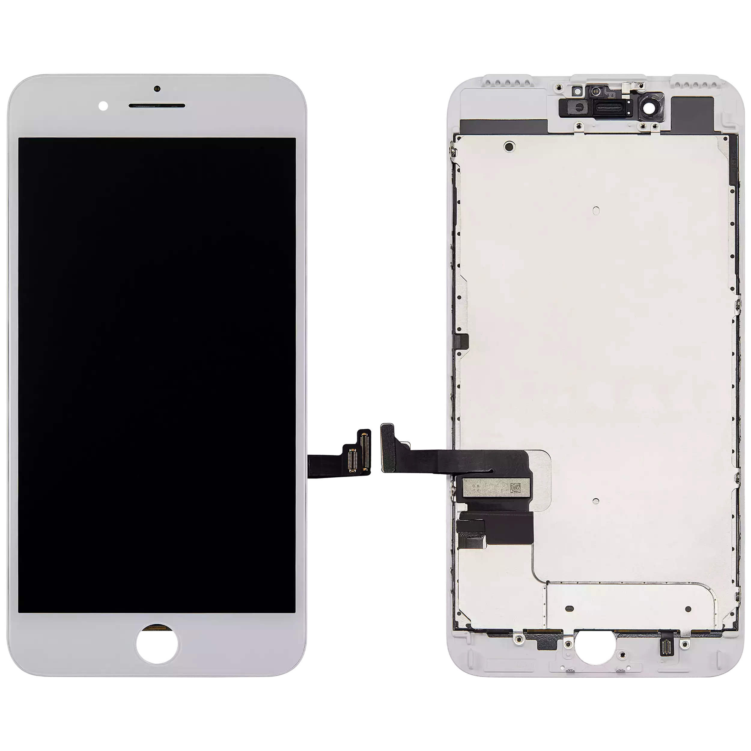 LCD-Displayeinheit für iPhone 7 Plus (Service Pack) (White (Weiß)) – Bild 2